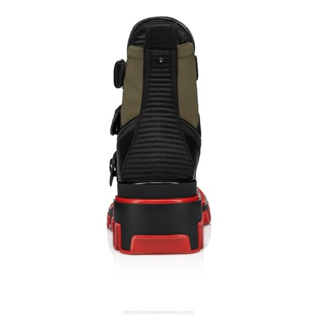 Christian Louboutin o1bcso1str1024 Buckle Dune Boots in Black Size US 10 / EU 43 - 2 Thumbnail