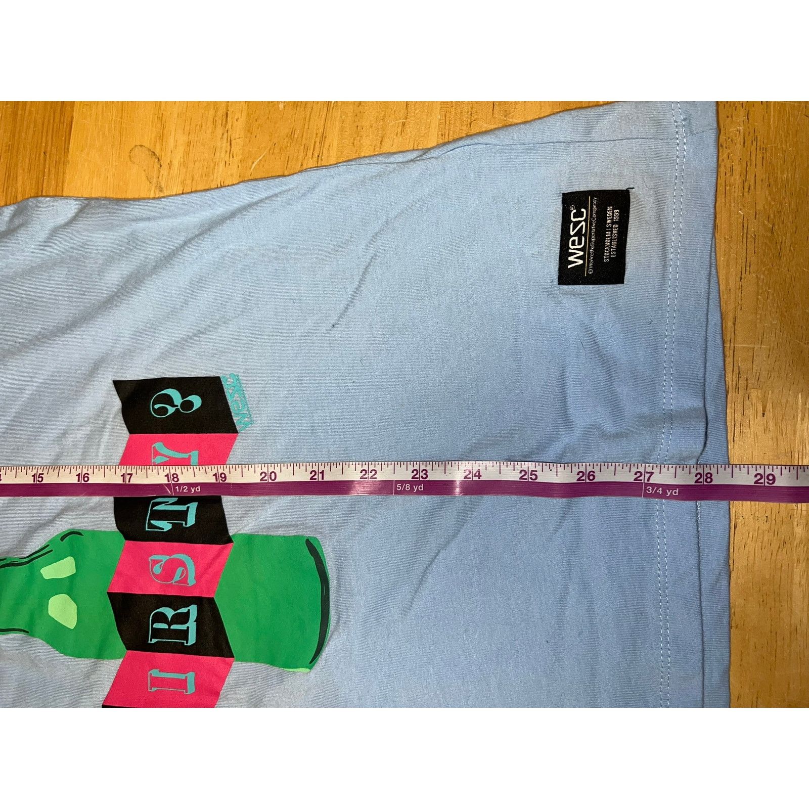 WeSC WESC Shirt We Are The Superlative Conspriracy Thirsty Tee M Size US M / EU 48-50 / 2 - 9 Thumbnail