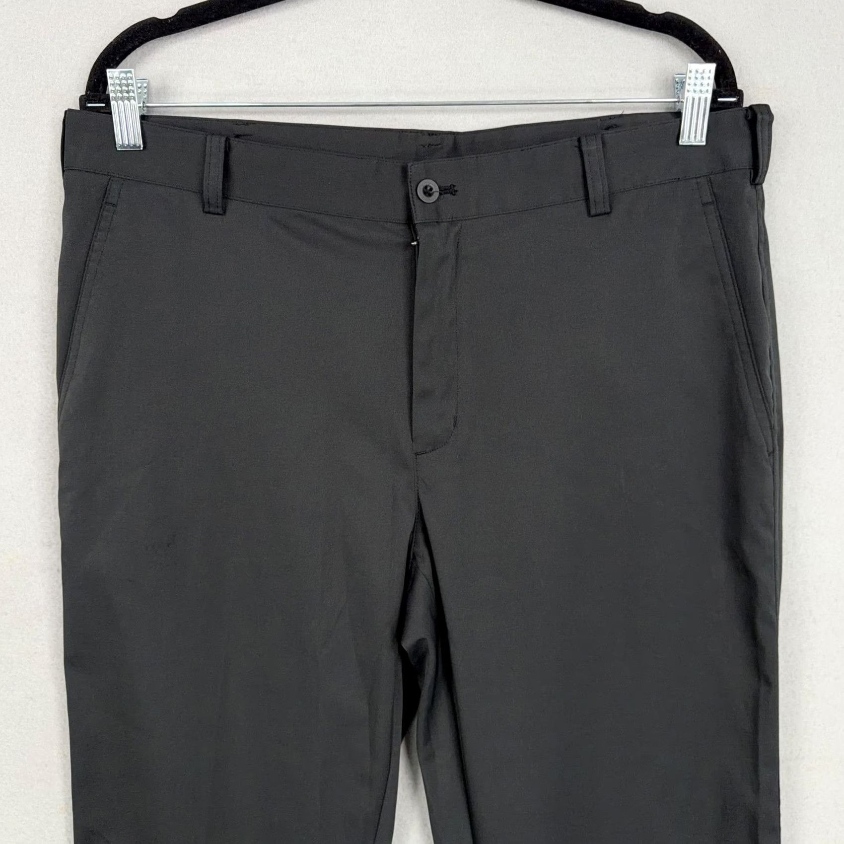 Nike Nike Golf Pants Mens 34x34 Dri-FIT Grey Stretch Polyester Spandex Casual Chino On-Course Wear Mens Size US 34 / EU 50 - 2 Thumbnail