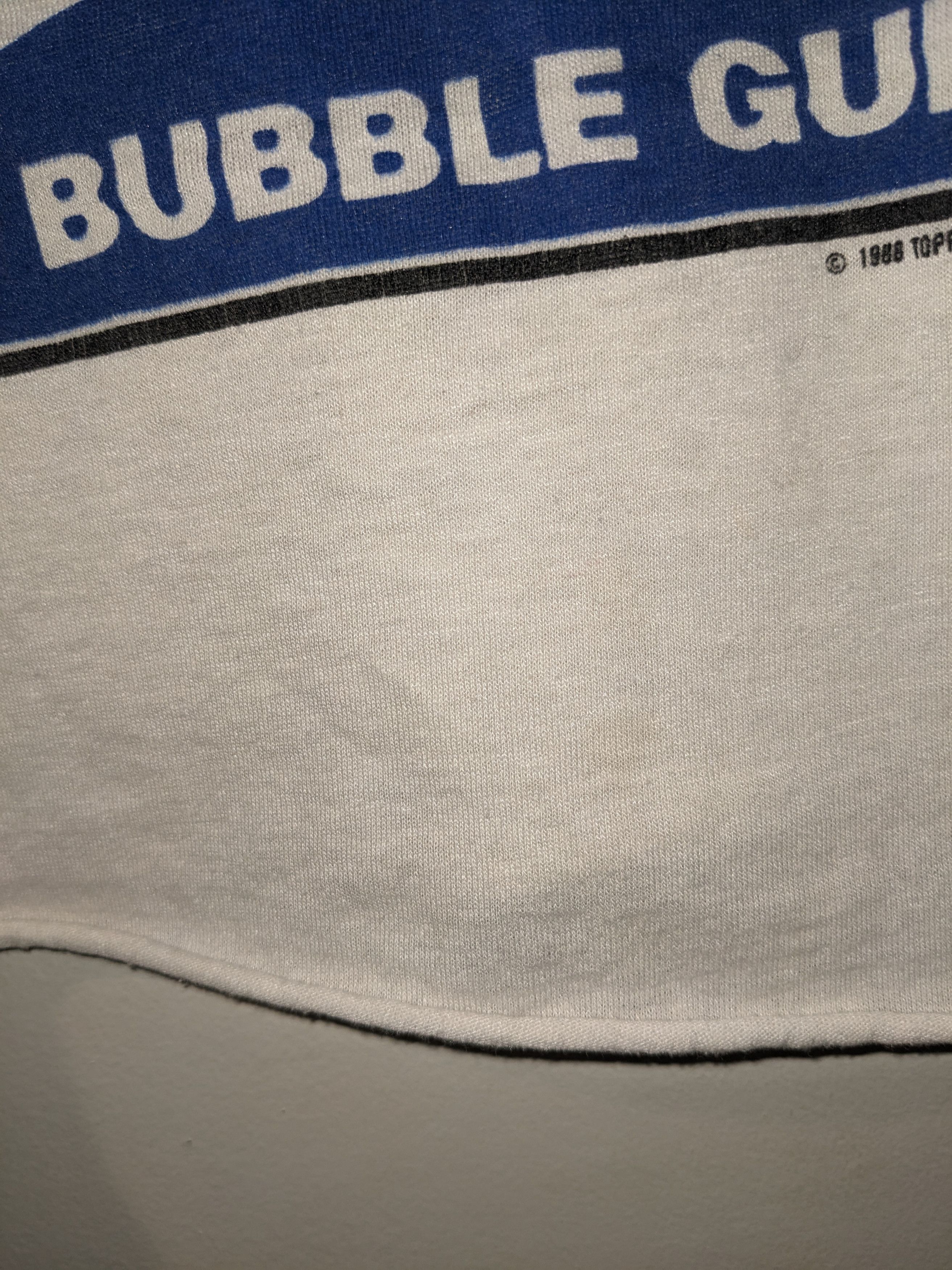 Vintage Vintage 1988 Topps Original Bazzoka Bubble Cropped T-Shirt Size US L / EU 52-54 / 3 - 7 Thumbnail