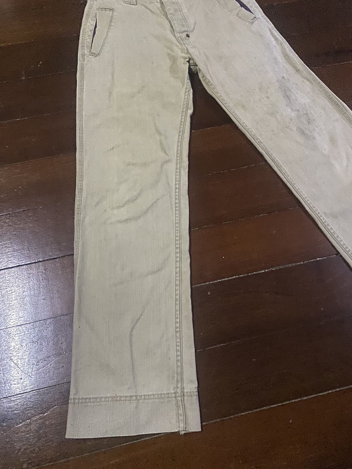 Army Of Me × Designer Fire 🔥 LUCKY STORE DIRTY PANTS back hood Size US 32 / EU 48 - 3 Thumbnail