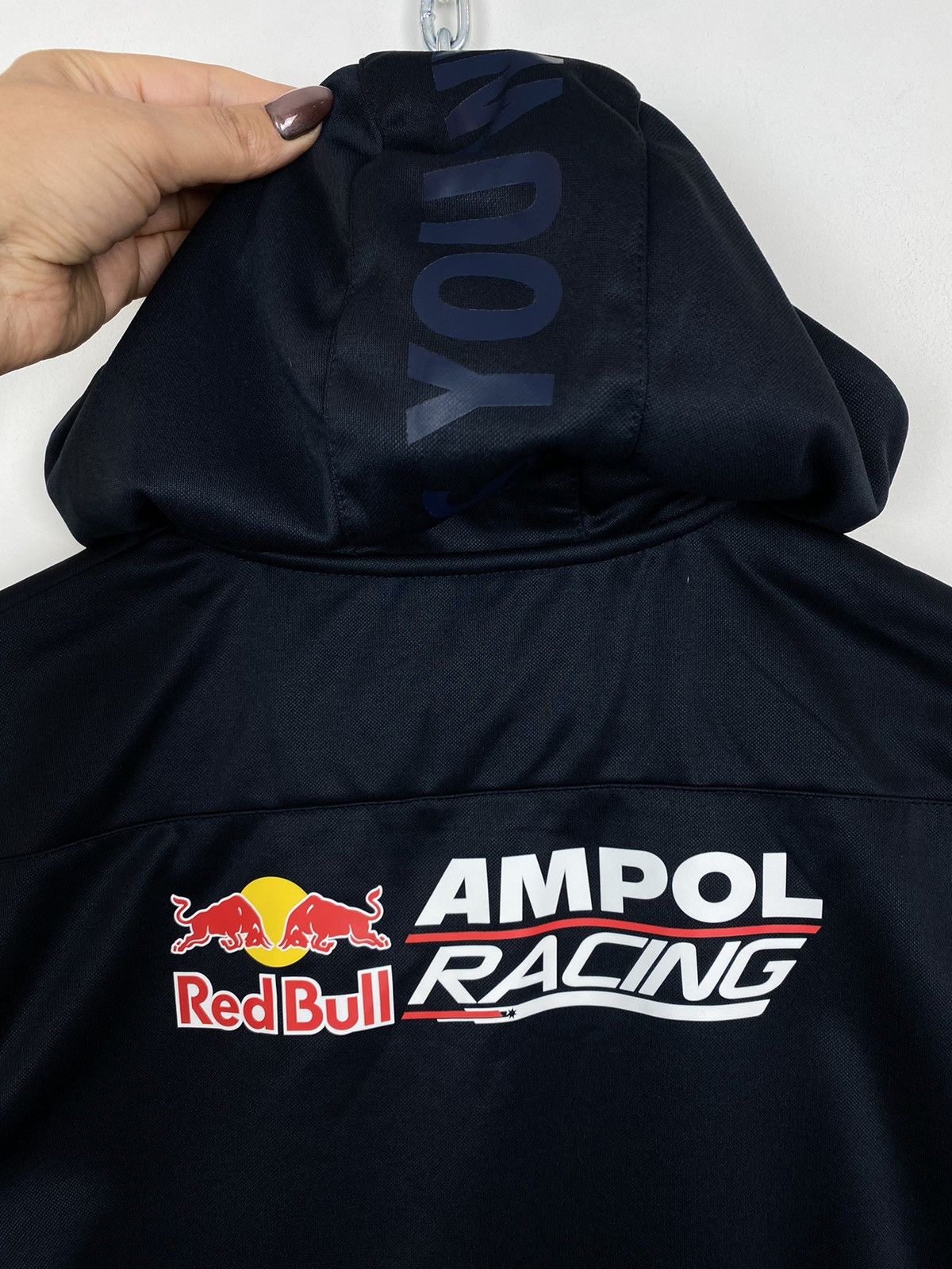 Red Bull Red Bull Racing Team Full Zip Hoodie Jacket Multi-logo Blue Size XL / US 12-14 / IT 48-50 - 14 Thumbnail