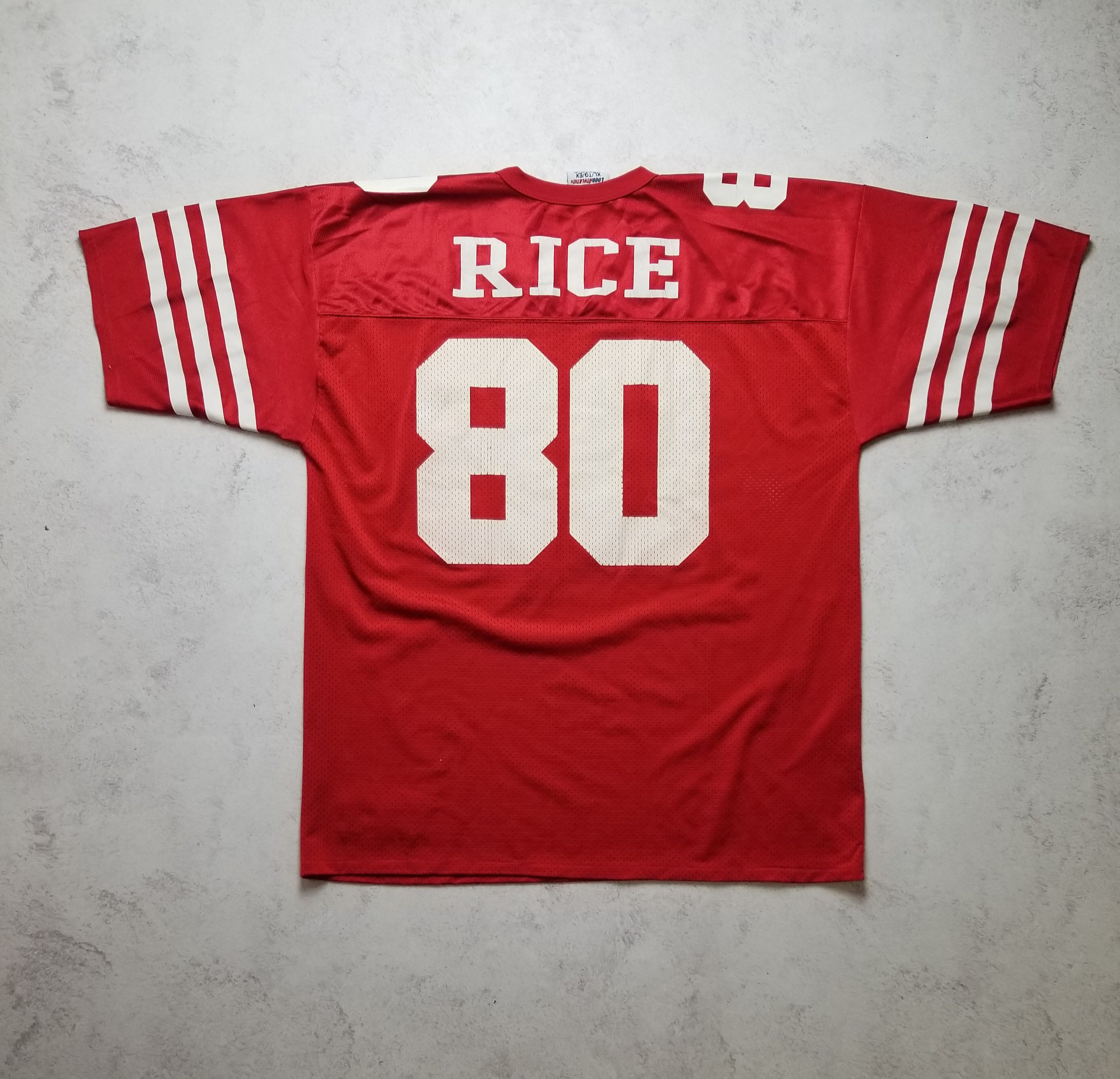 Logo Athletic VTG 80-90s NFL San Francisco 49ers Jerry Rice Jersey Size US XL / EU 56 / 4 - 3 Thumbnail