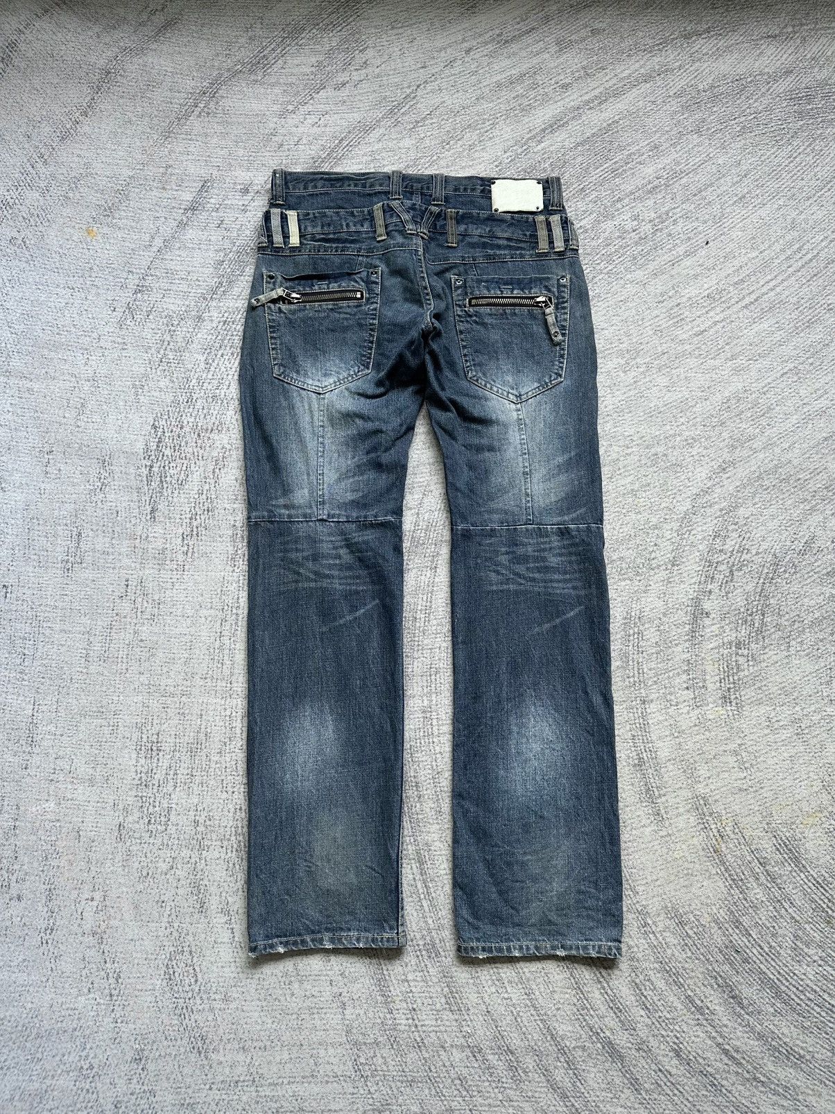Urban Outfitters Double Waist Urban Craft Jeans Japanese Brand Size US 35 - 2 Thumbnail