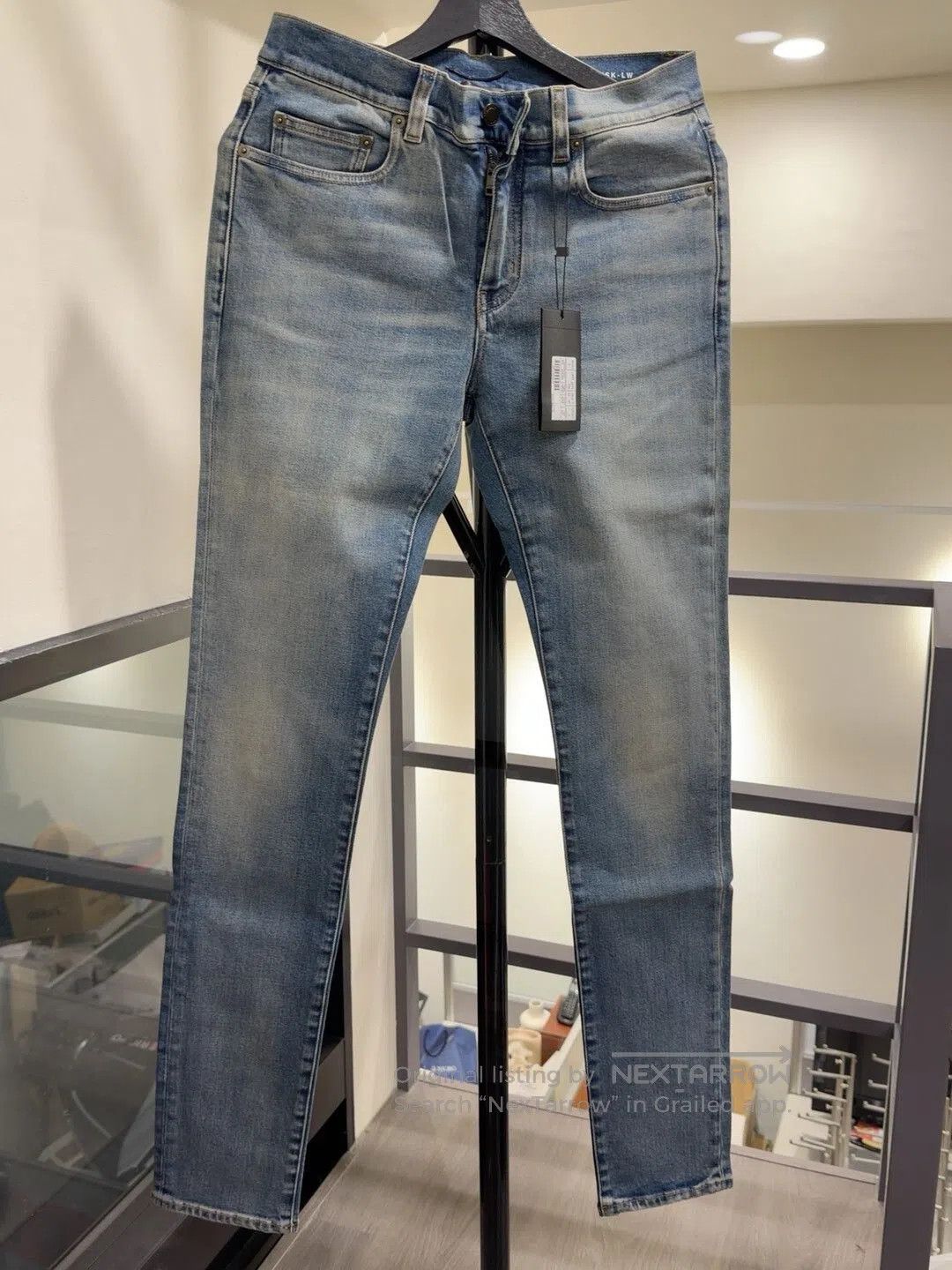 Saint Laurent Paris Saint Laurent Classic Blue Denim Jeans. Size 29" - 1 Thumbnail