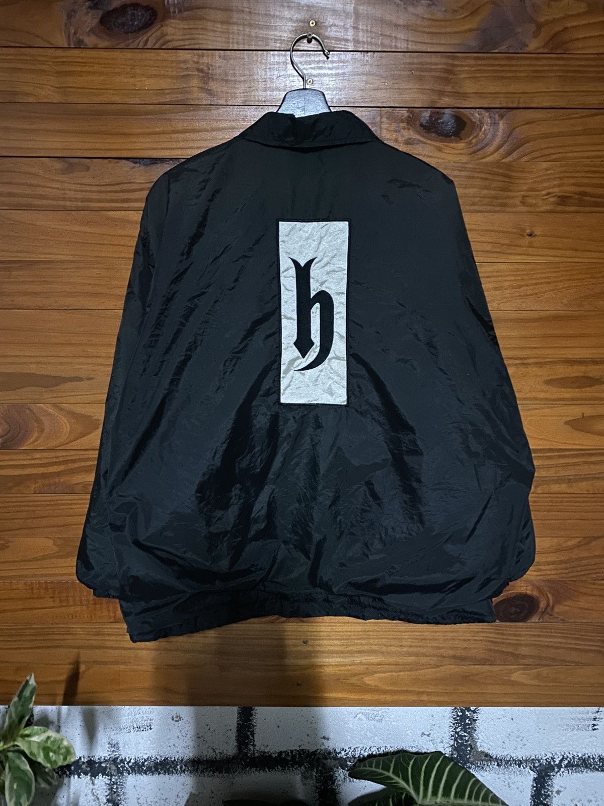 Japanese Brand Vintage DJ Honda Coach Jacket Black Nylon Jacket Big Logo Size US M / EU 48-50 / 2 - 7 Thumbnail