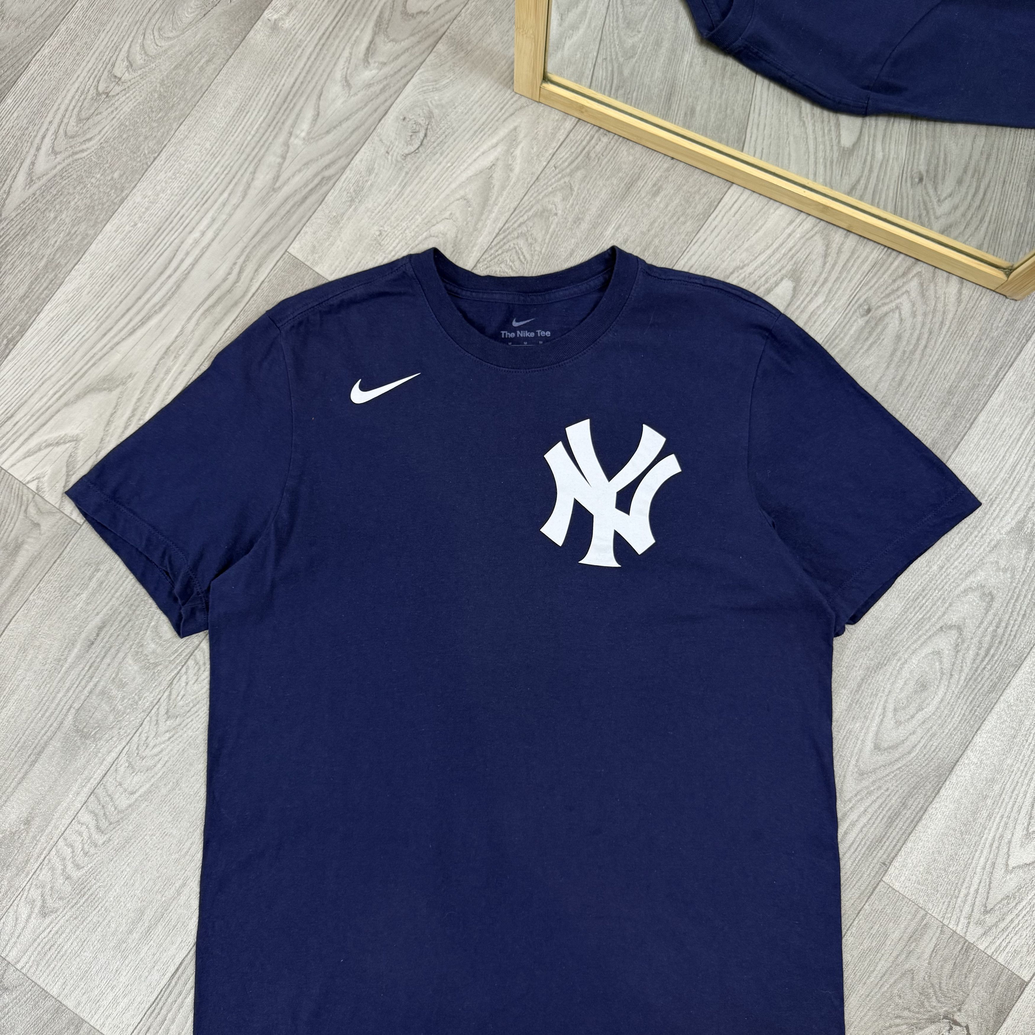 New York Yankees Nike New York Yankees Blue Graphic Tee Shirt Size US M / EU 48-50 / 2 - 6 Thumbnail