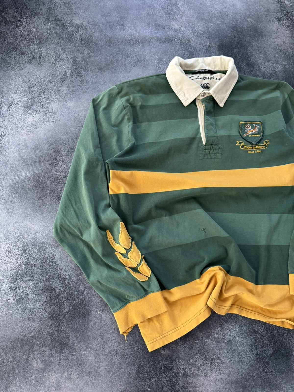 Canterbury of New Zealand Vintage Canterbury Of New Zealand South Africa Polo Rugby Size US L / EU 52-54 / 3 - 3 Thumbnail