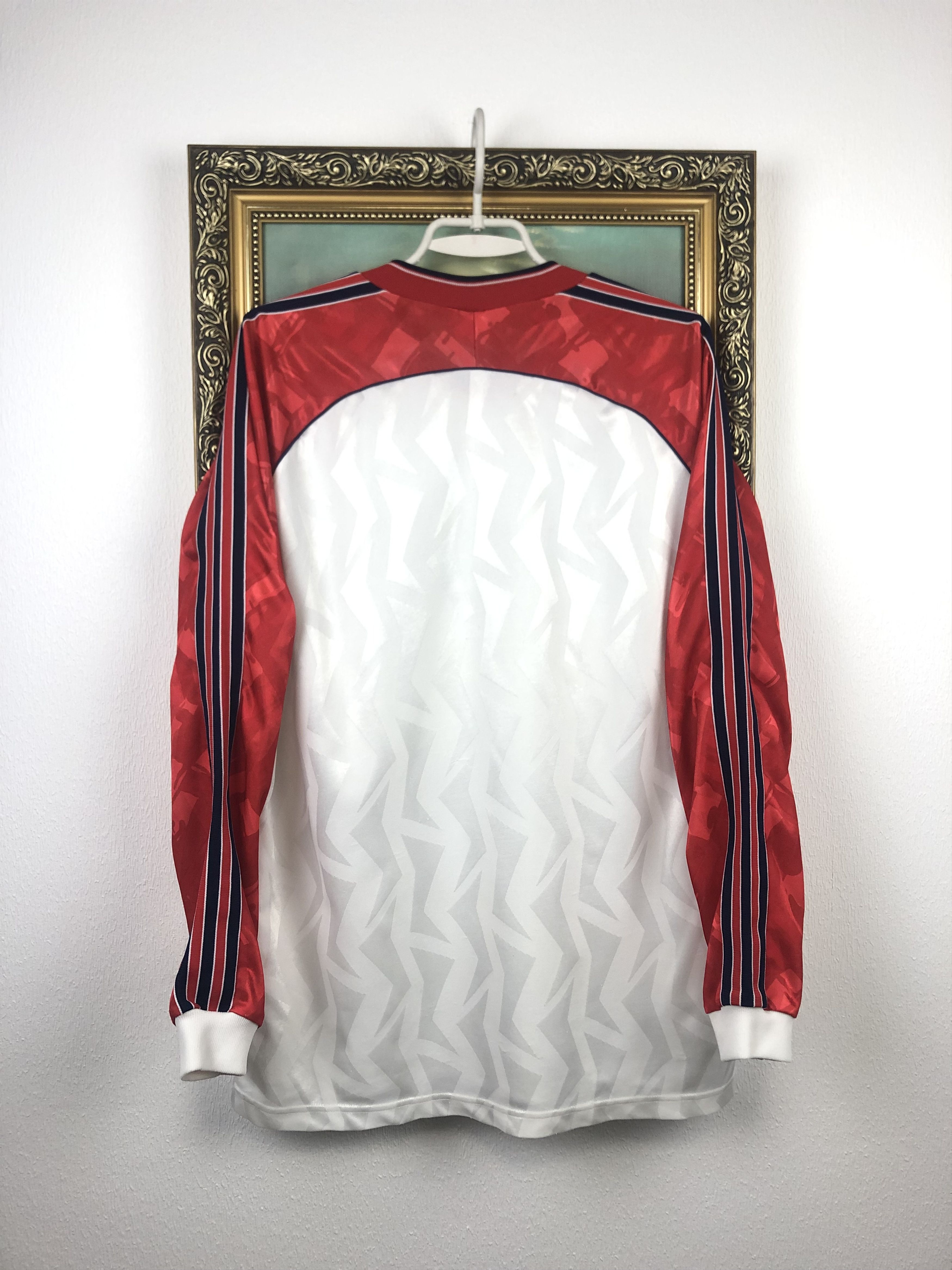 Adidas Vintage Czechoslovakia Template football shirt Long Sleeve Size US L / EU 52-54 / 3 - 8 Thumbnail