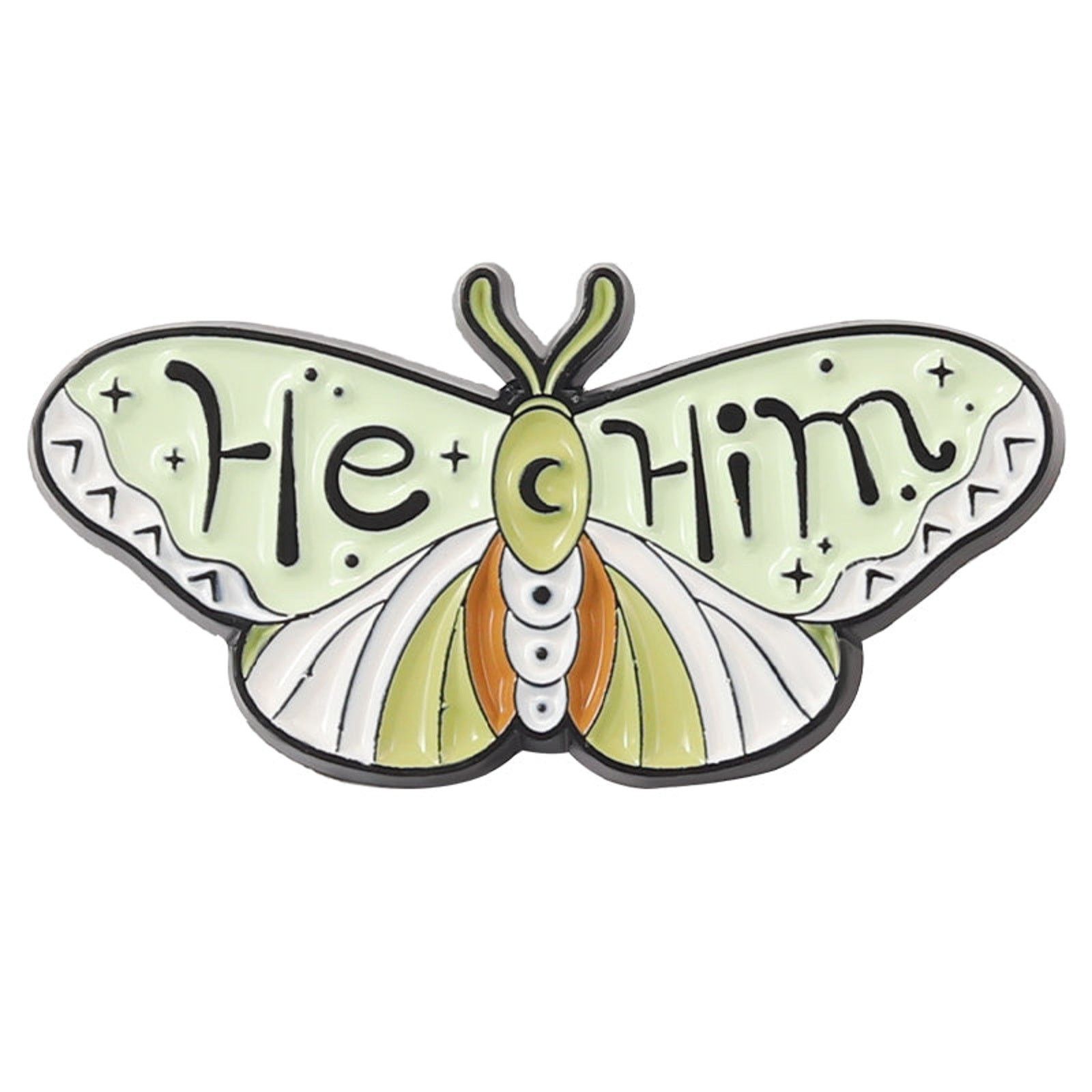 & Other Stories Butterfly HE/HIM Enamel Pins 417-1 Size ONE SIZE - 1 Thumbnail