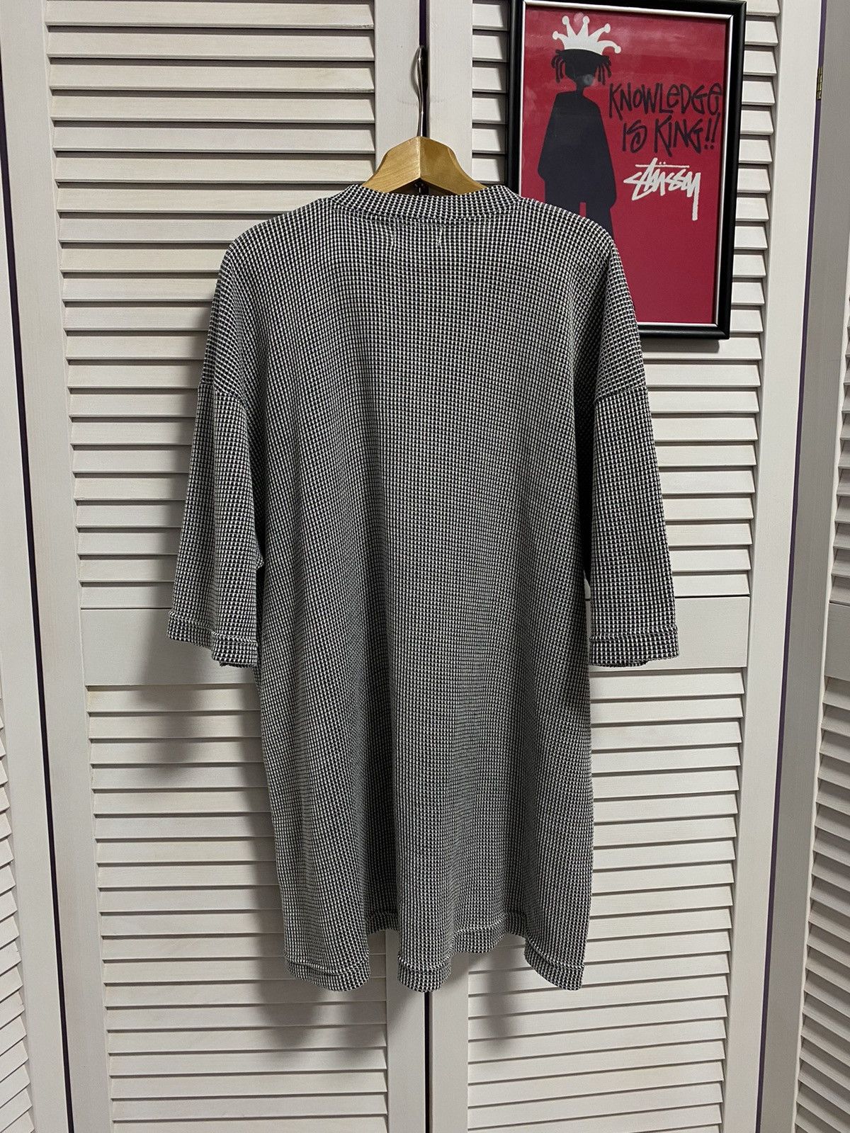 Levi's × Vintage Vintage 80/90s Polo Shirt Levi's Chain Link Pattern Mesh Size US XL / EU 56 / 4 - 5 Thumbnail