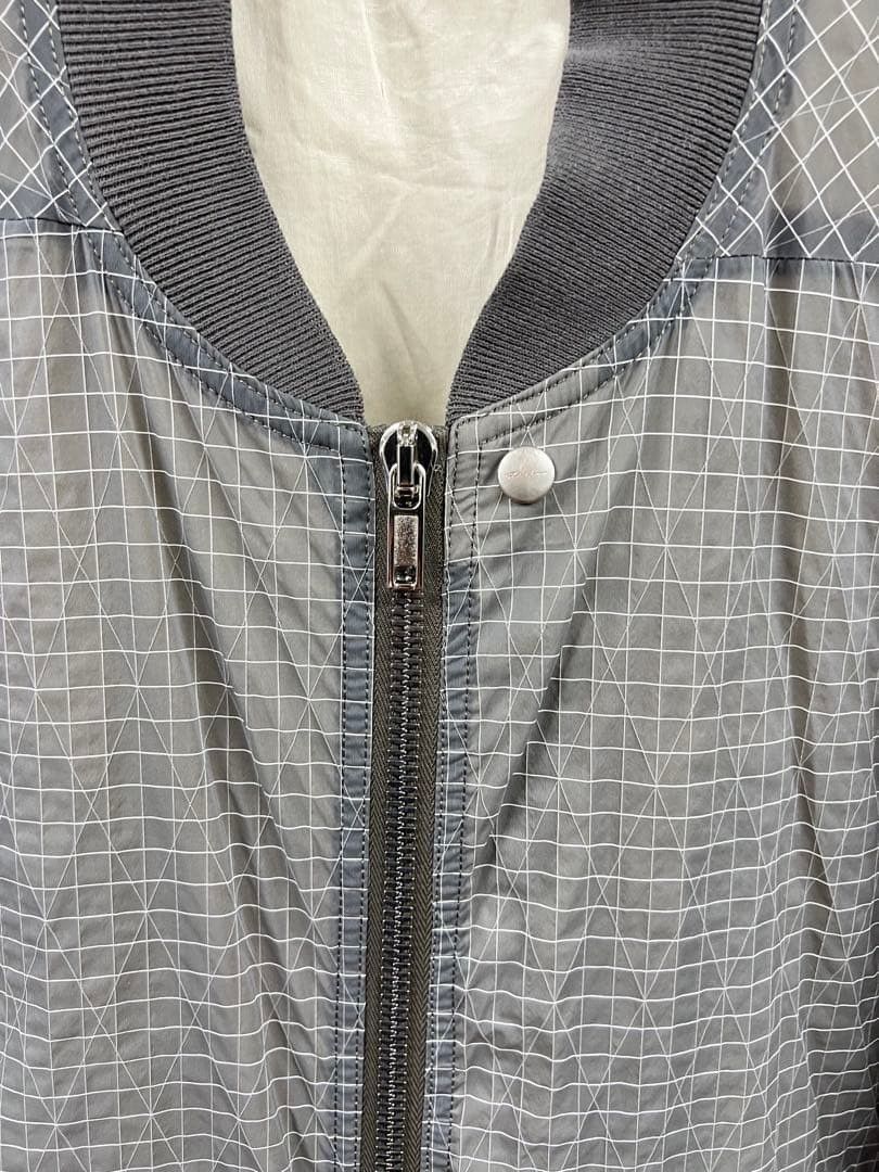 Rick Owens 23SS EDFU grid pattern bomber jacket ripstop 50 Size US M / EU 48-50 / 2 - 3 Thumbnail