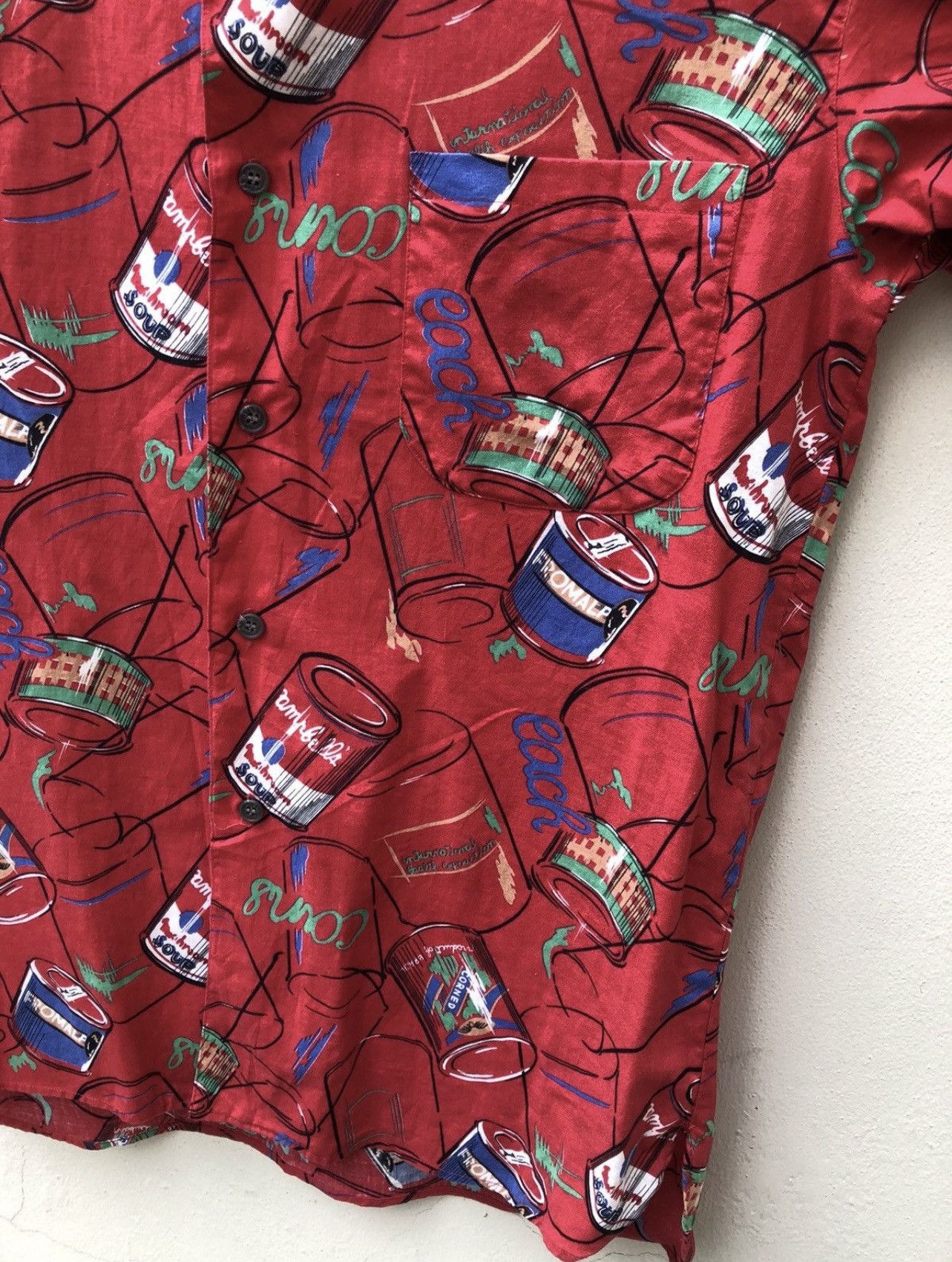 Japanese Brand Vintage Japanese Hawaiian Shirt Railway Outfitter Soup Can Size US S / EU 44-46 / 1 - 8 Thumbnail