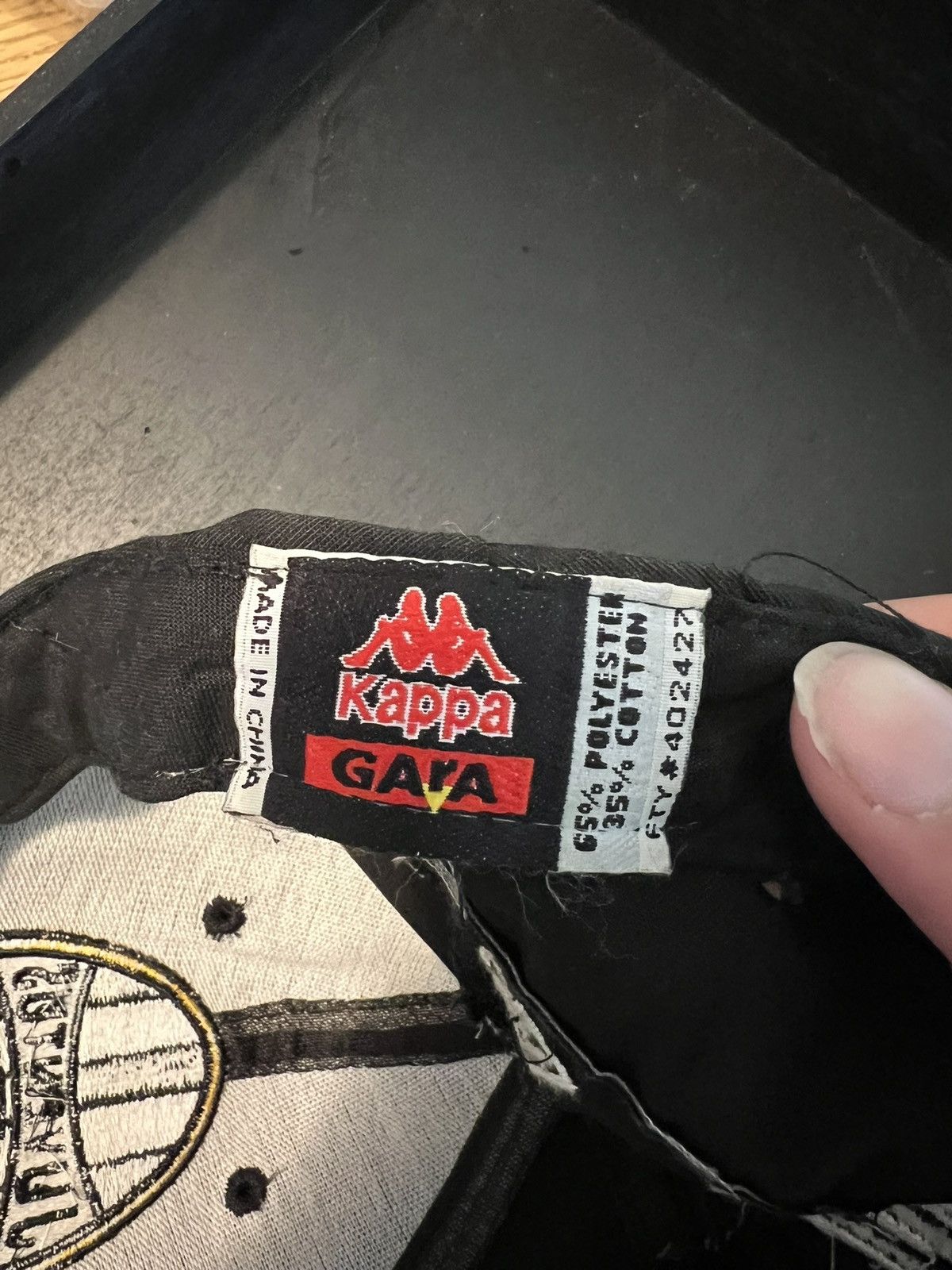 Kappa Kappa x Juventus Vintage Cap Size ONE SIZE - 3 Thumbnail