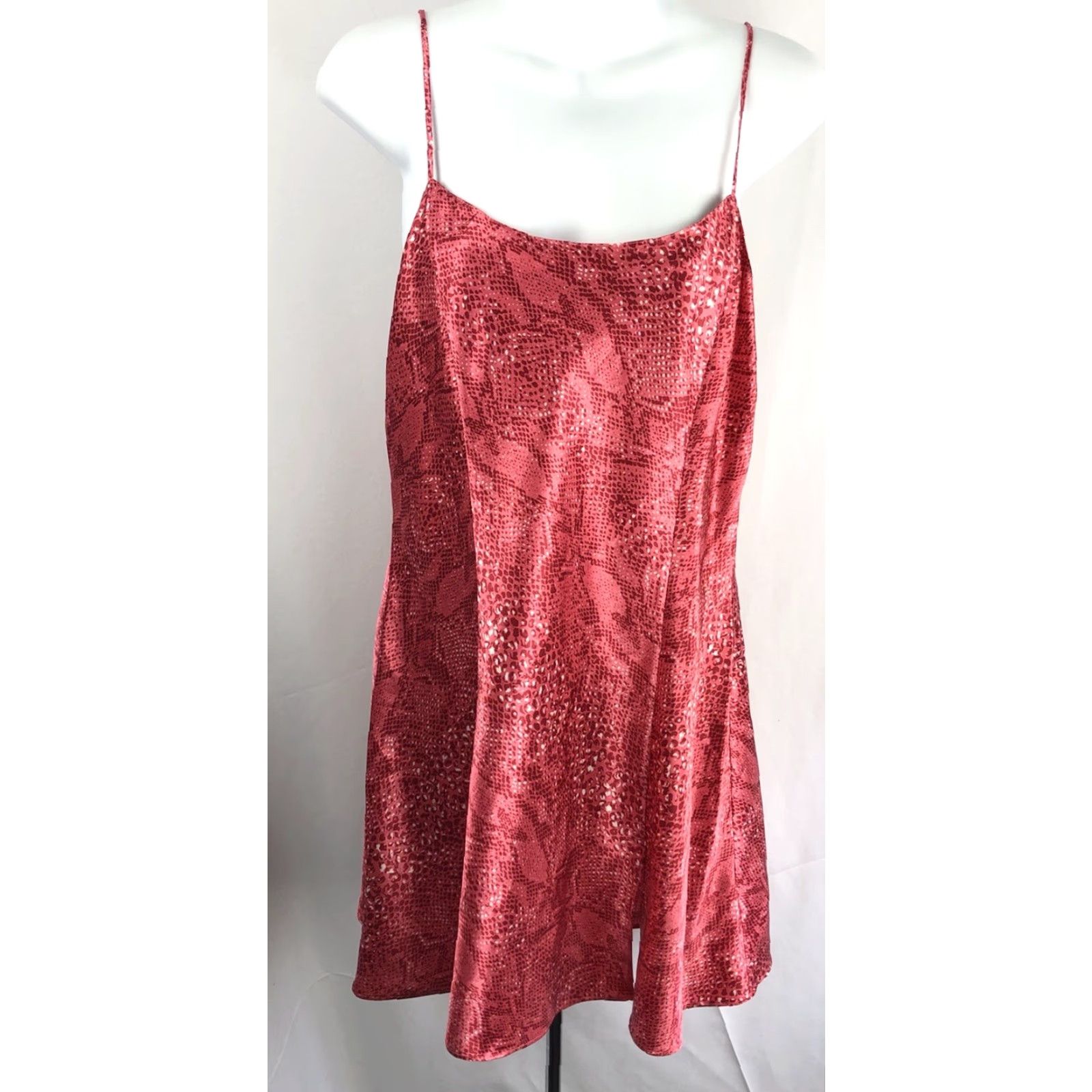 Vintage VINTAGE Versailles Gown Cam i Satin Slip Dress Pink M Adjustable Strap 90s Y2K Fairy Women Size M / US 6-8 / IT 42-44 - 5 Thumbnail