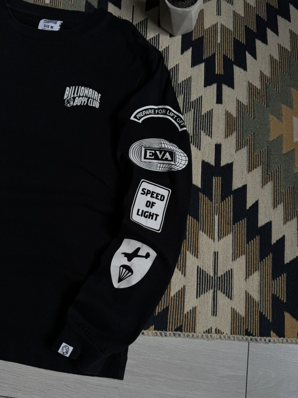 Billionaire Boys Club BBC Billionaire Boys Club Big Logo Longsleve Size US M / EU 48-50 / 2 - 6 Thumbnail