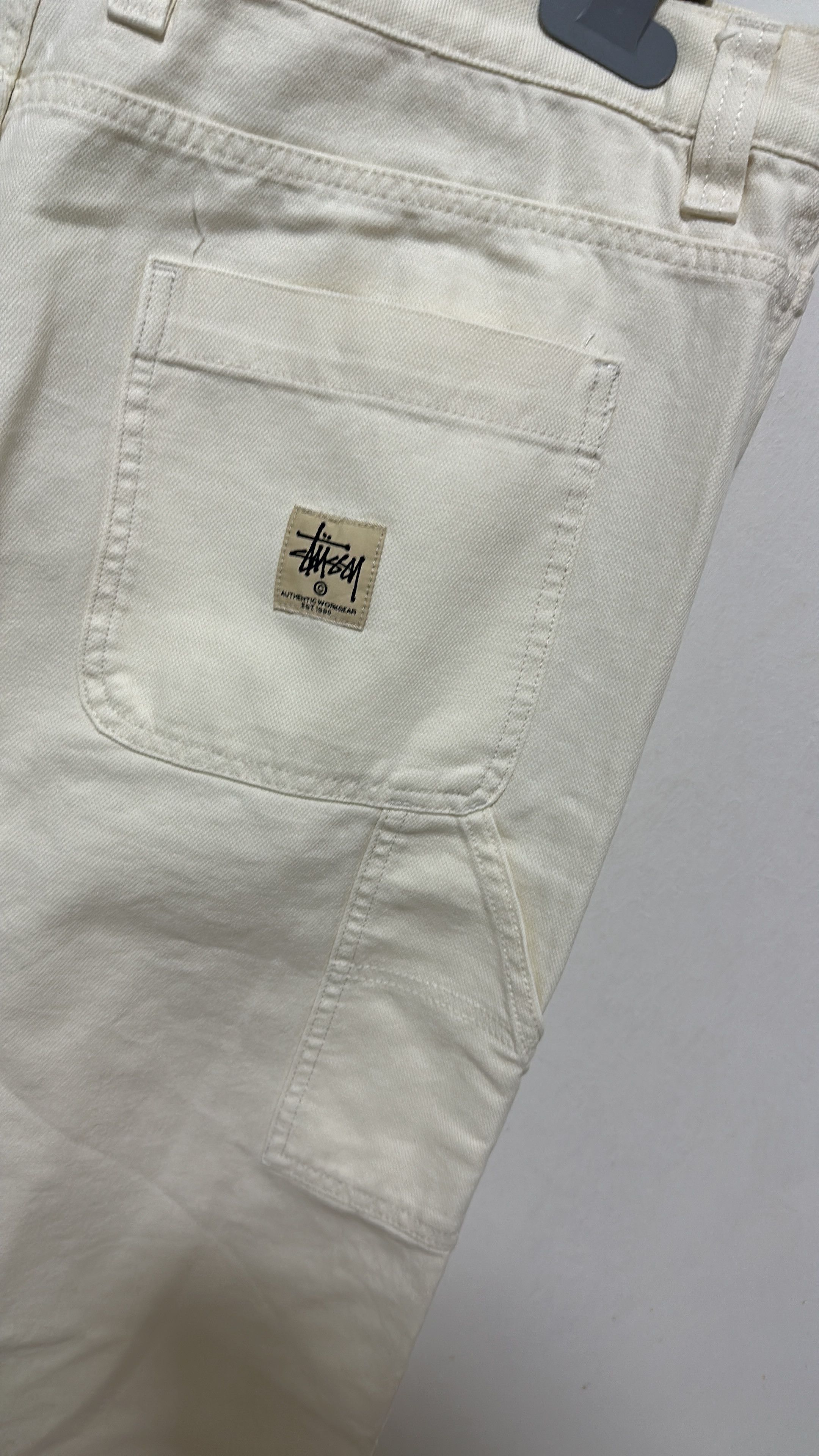 Stussy Stussy Double Knee Work Pant Bone 38 Size US 38 / EU 54 - 5 Thumbnail