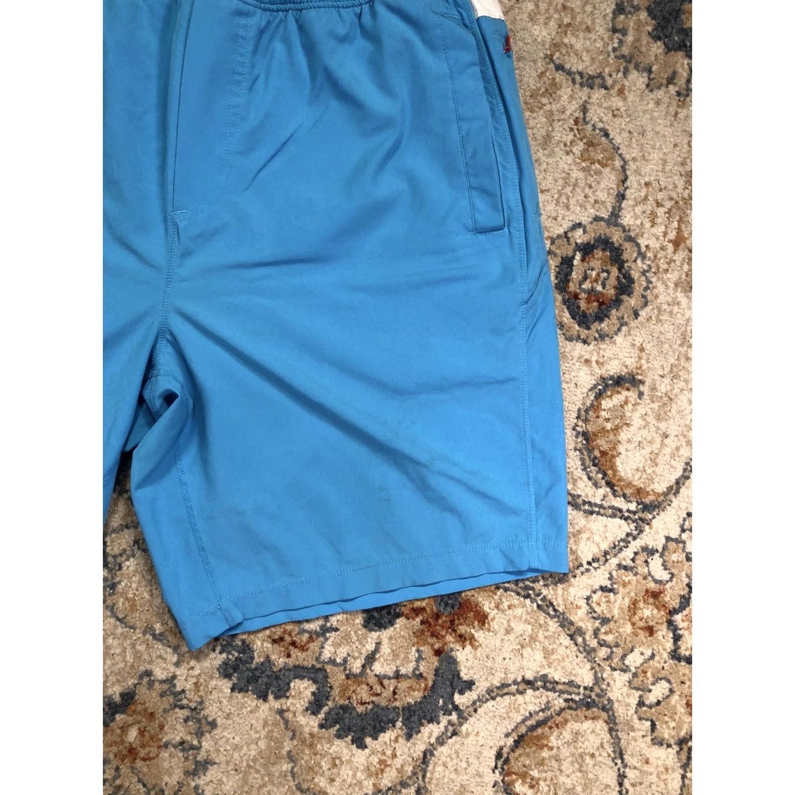 Vintage Birddogs Shorts Mens 2XL Blue Lined Stretch 9 Inseam Elastic Waist Athletic Size US 39 - 5 Thumbnail