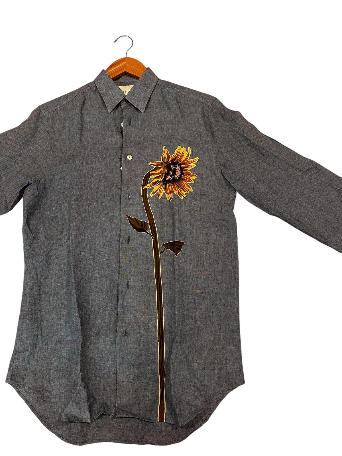 Paul Smith Paul Smith Sunflower Shirt Size US S / EU 44-46 / 1 - 1 Thumbnail