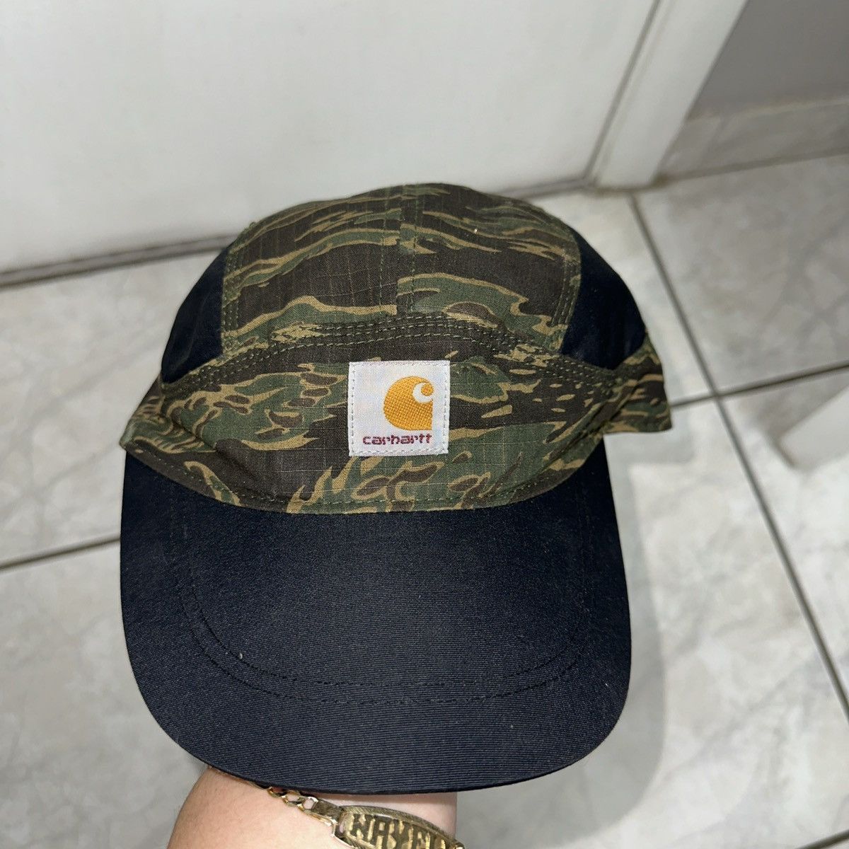 Nike Nike x Carhartt Nrg Tailwind Cap Camo AV4783-010 Rare Vintag Size ONE SIZE - 2 Thumbnail