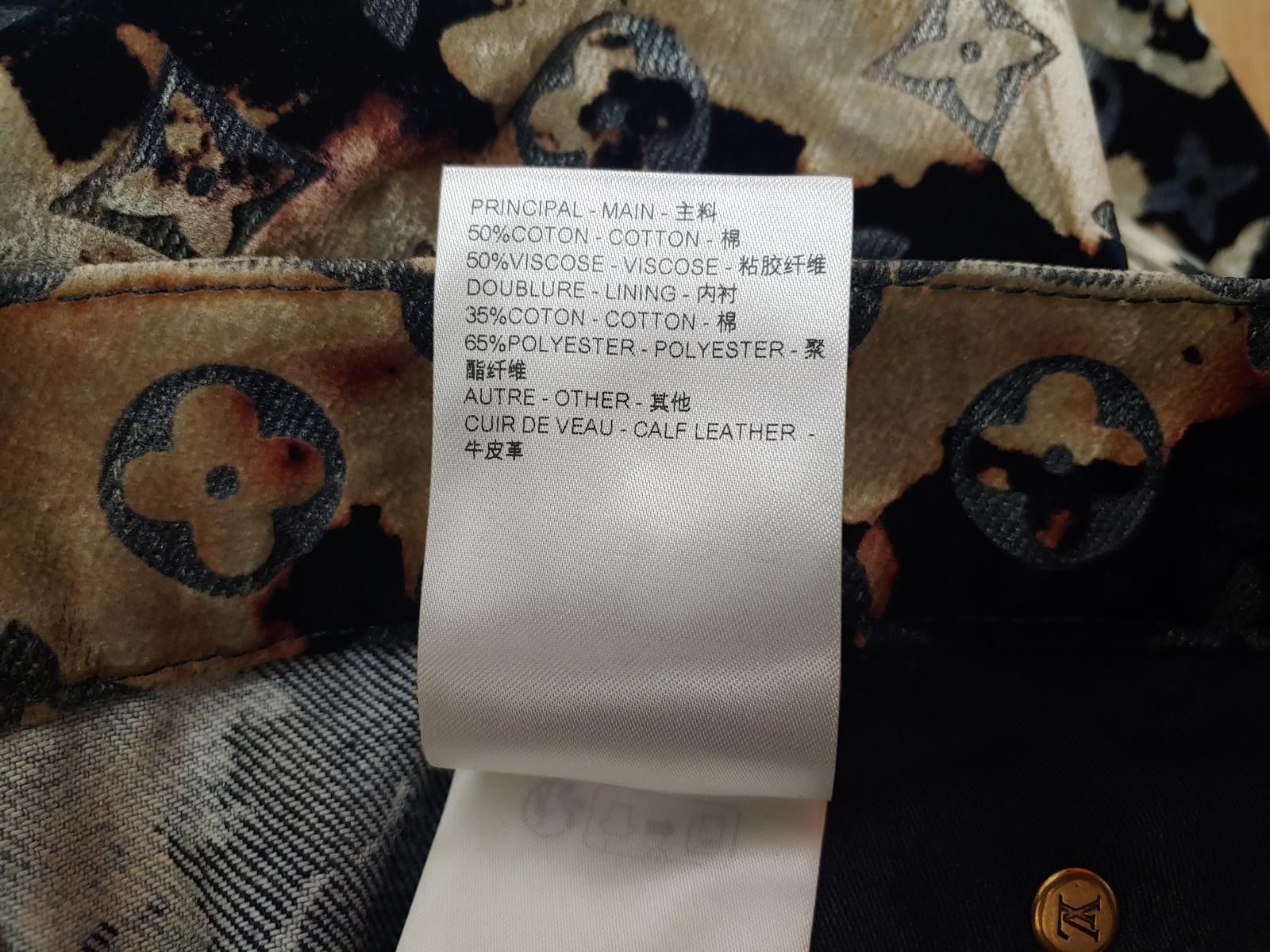 Louis Vuitton Louis Vuitton Monogram Bleach Denim Pants Size US 34 / EU 50 - 6 Thumbnail