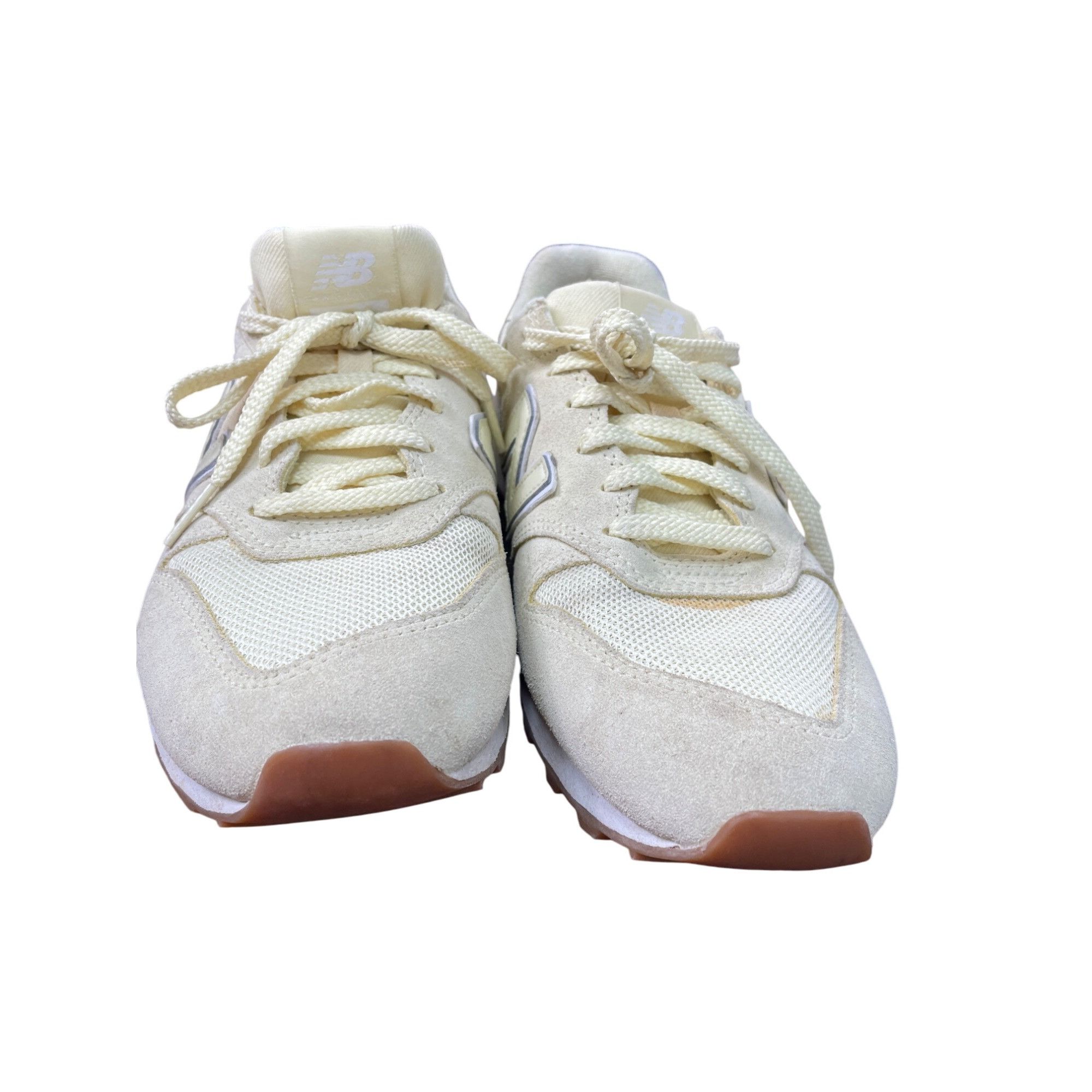 New Balance New Balance Womens 996 Yellow Suede Sneakers Size 9 SKU 8820 Size US 9 / IT 39 - 9 Thumbnail