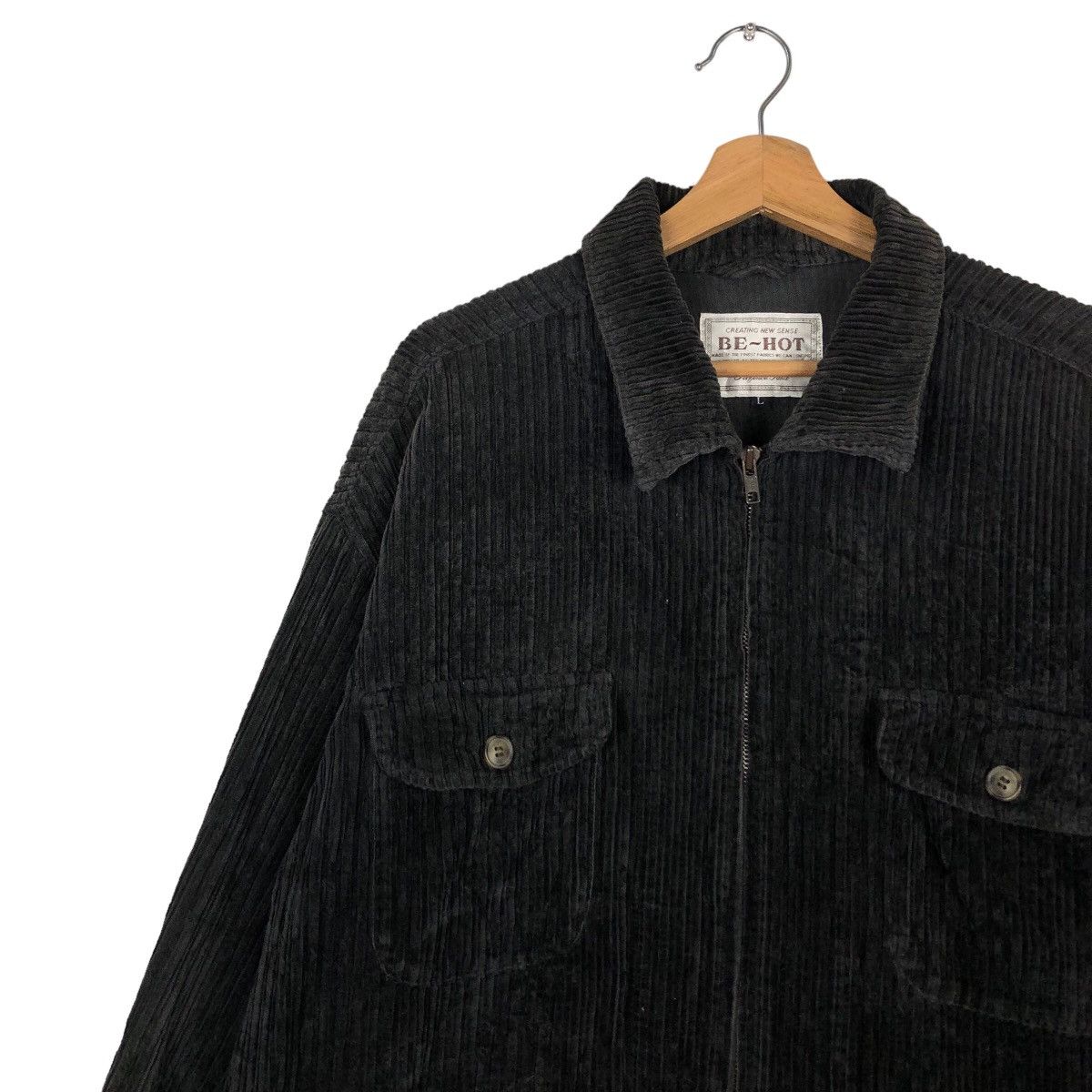 Issey Miyake 🔥Be-Hot Corduroy Zipper Jacket Chore Japan Made Size US L / EU 52-54 / 3 - 7 Thumbnail