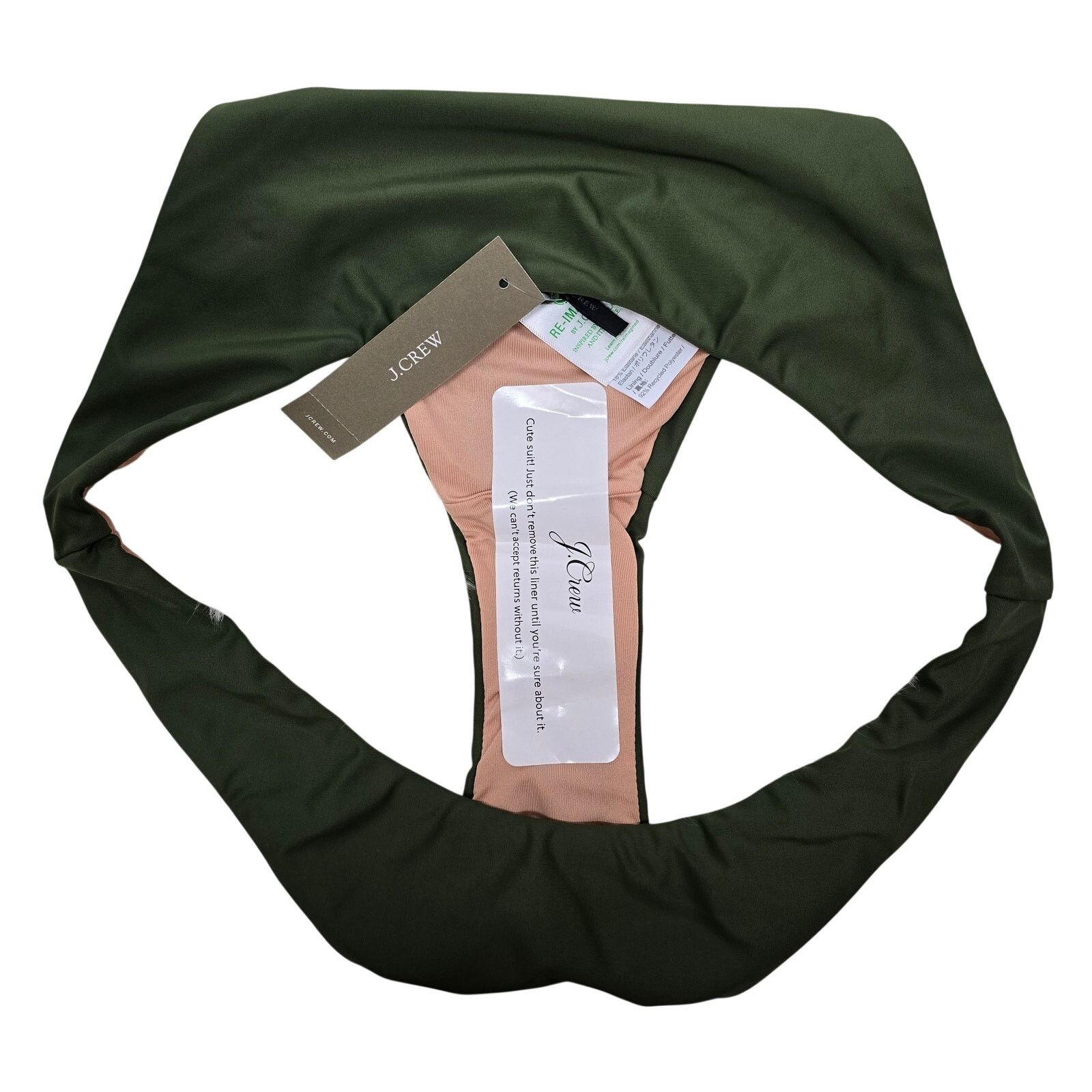 J.Crew NWT J. Crew Curved Waist Cheeky Bikini Bottoms Size S BC125 Size ONE SIZE - 9 Thumbnail