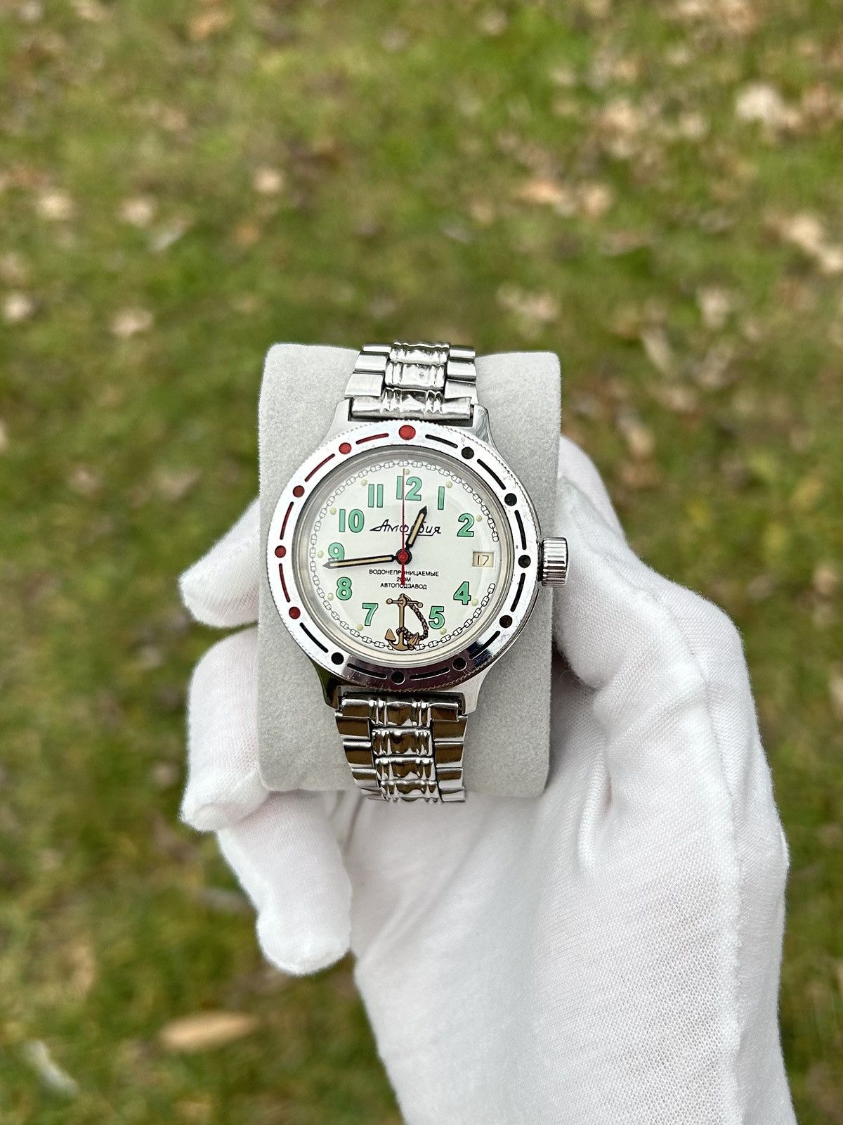 Vintage Vintage Watch Vostok Amphibia USSR Soviet Automatic 1980s Size ONE SIZE - 9 Thumbnail