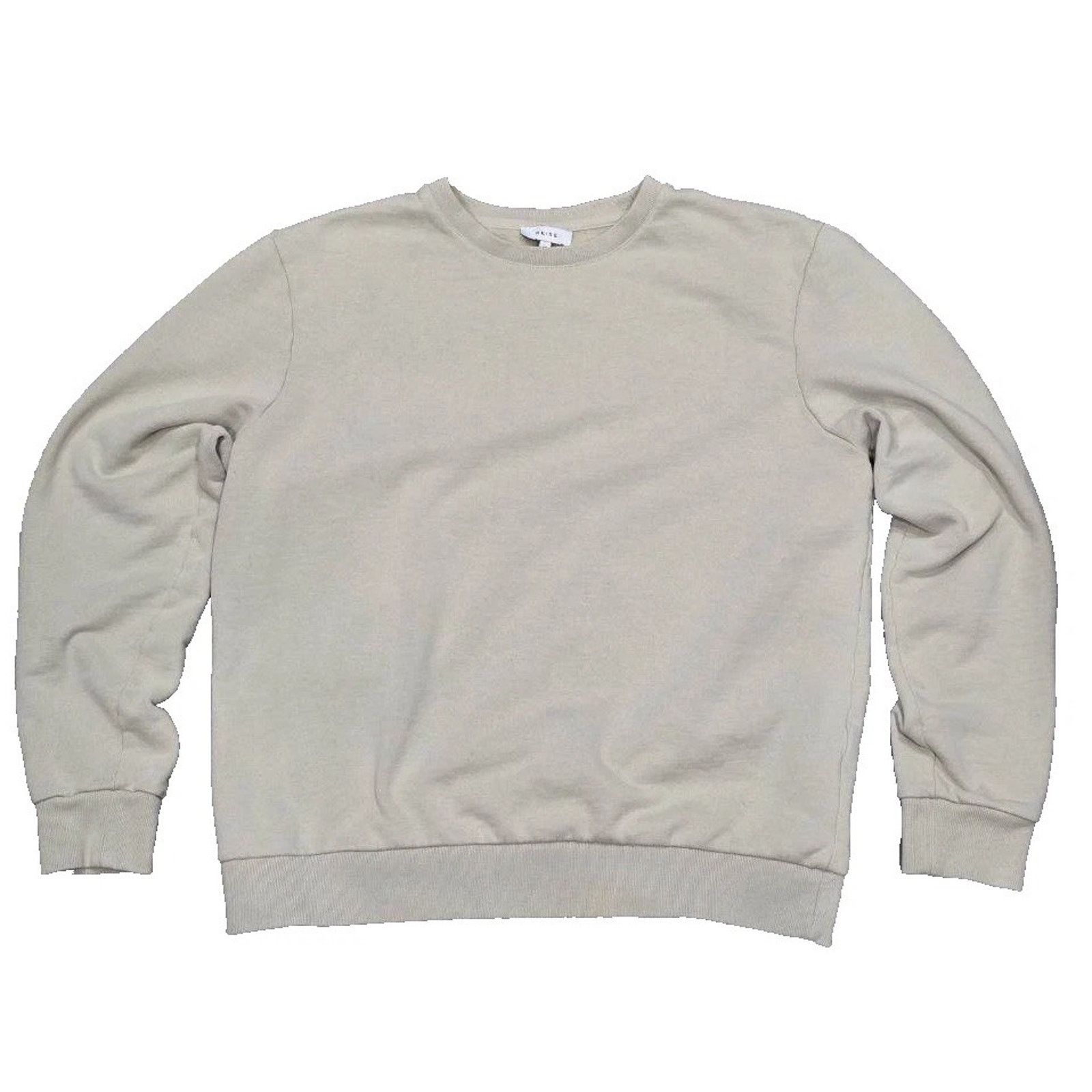 Reiss Reiss Cotton Men Y2K Beige Soft Minimalist XL A003198 Size US XL / EU 56 / 4 - 2 Thumbnail