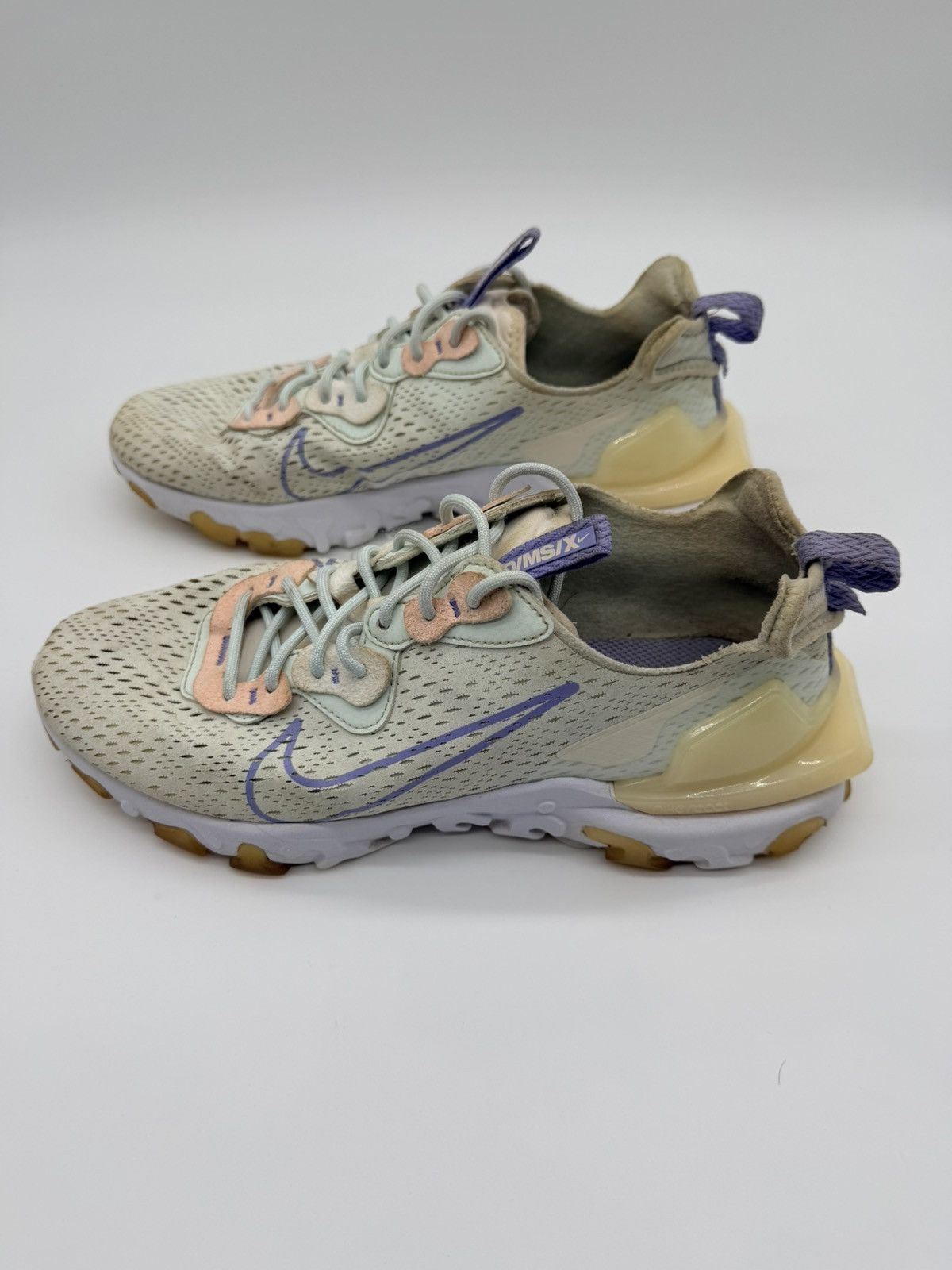 Nike Nike React Vision Barely Green Purple Pulse US 11 Pre Loved Size US 11 / IT 41 - 4 Thumbnail