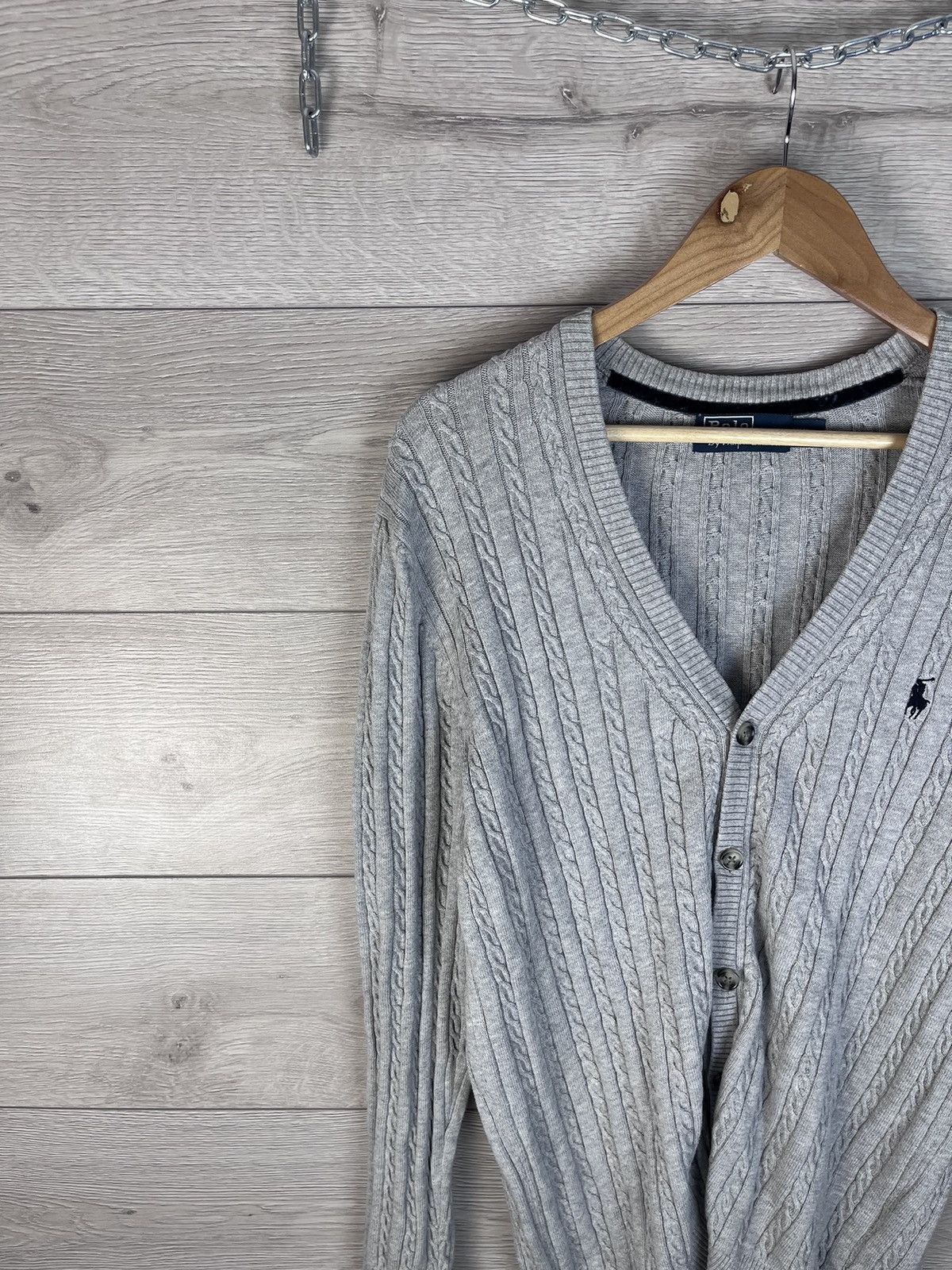 Polo Ralph Lauren Vintage Men's Cardigan Polo Ralph Lauren size xxl Size US XXL / EU 58 / 5 - 2 Thumbnail