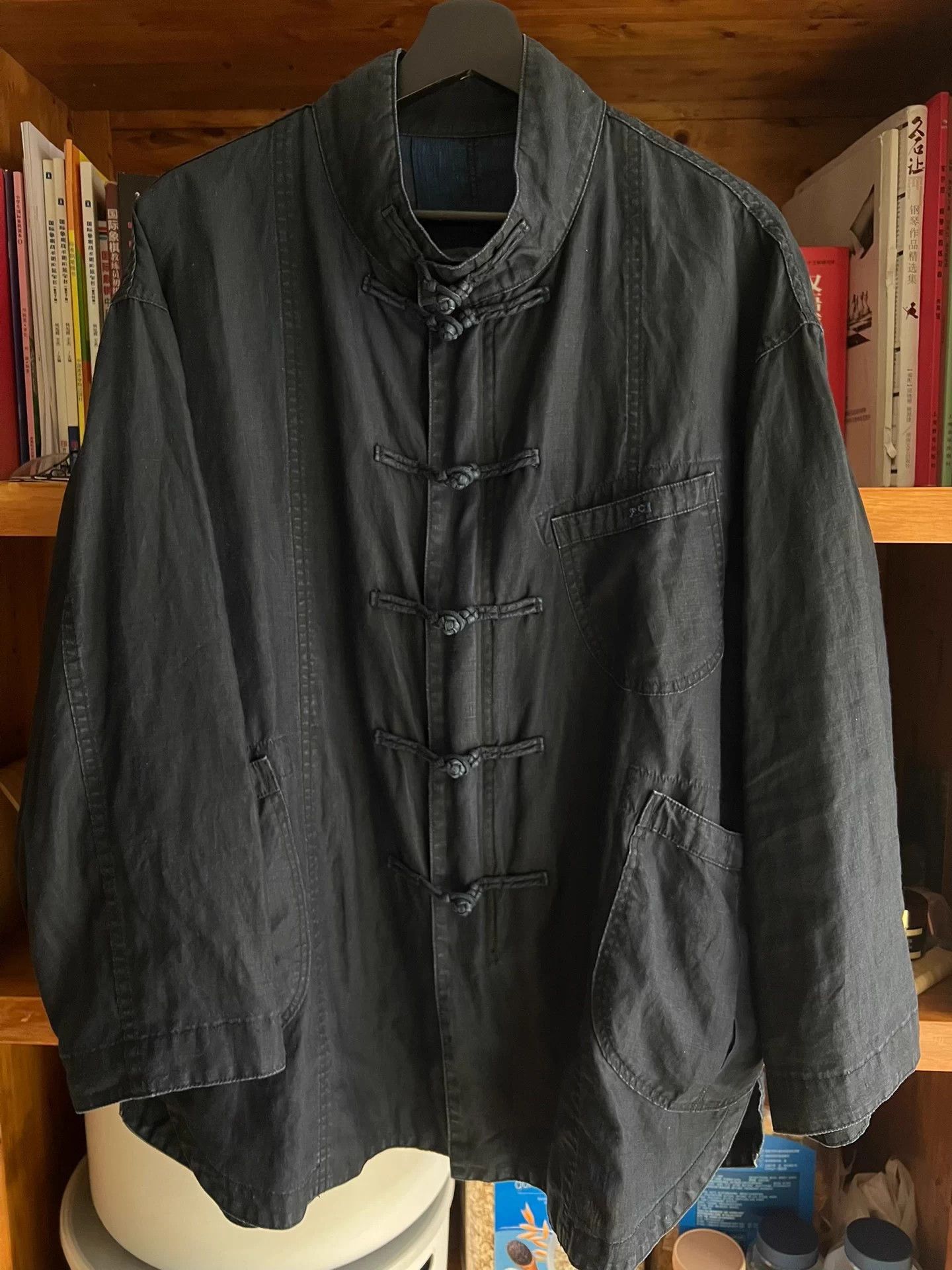 Polo Ralph Lauren Porter Classic Linen Button Indigo Silicone Fading Denim 2 Size US M / EU 48-50 / 2 - 1 Thumbnail