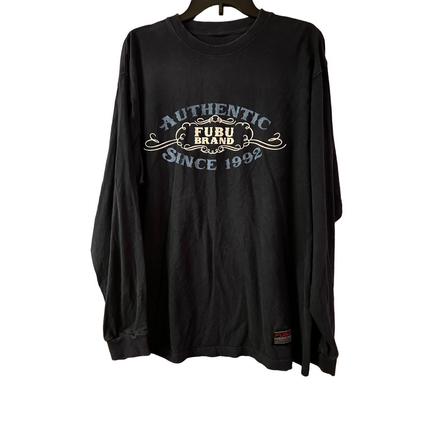 VTG 90s FABU Classic Long Sleeve T-Shirt Jersey Men's X-LARG