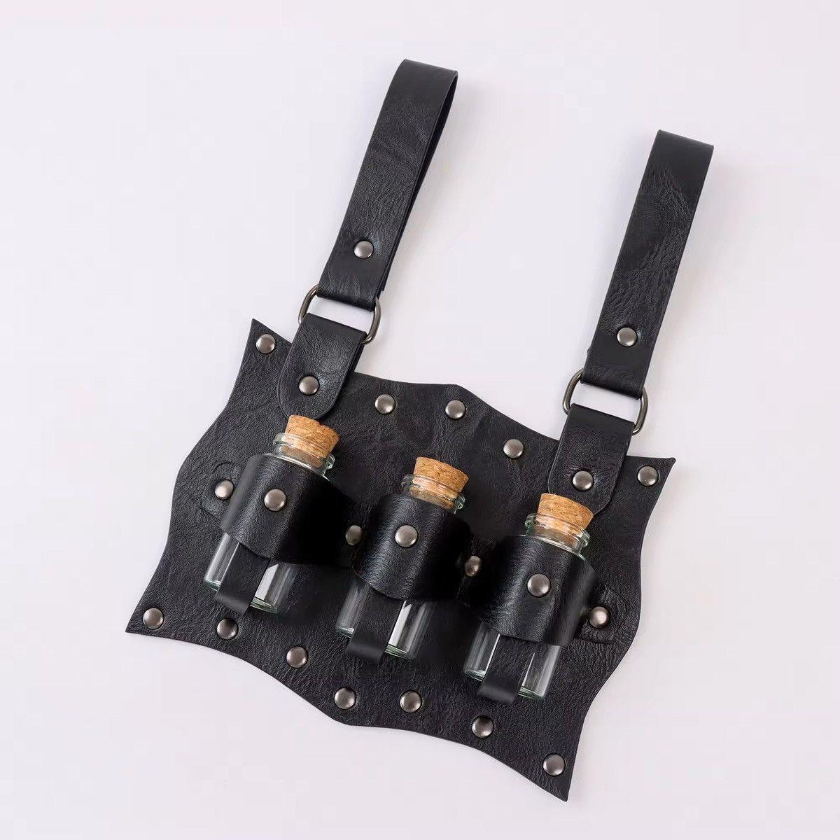 Japanese Brand × Leather Renaissance Costume Belt Pouch Pu leather Size ONE SIZE - 3 Thumbnail