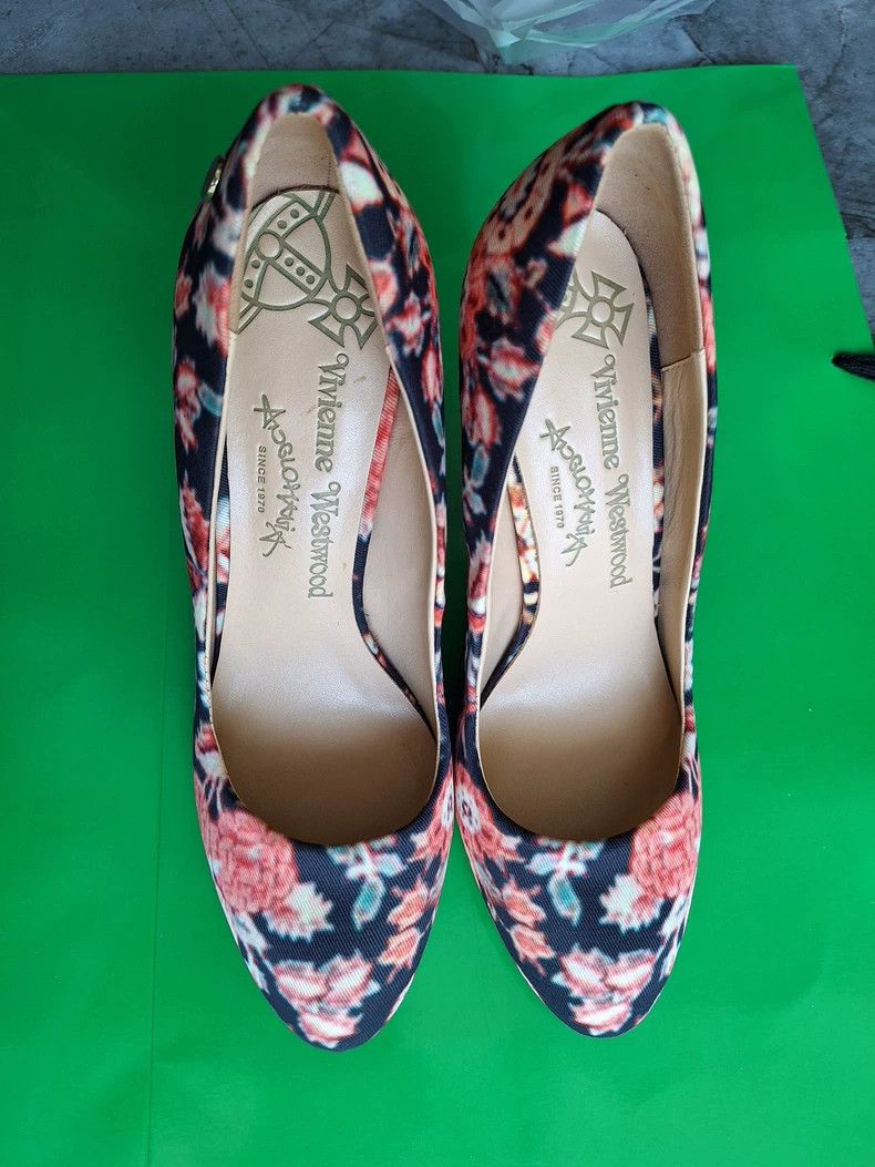 vivienne westwood Floral high heels