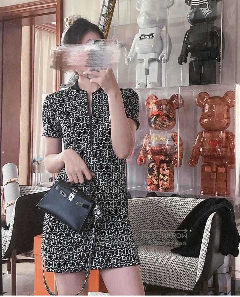 Hermes Hermes Black Dress Size XXS / US 00 / IT 34 - 8 Thumbnail