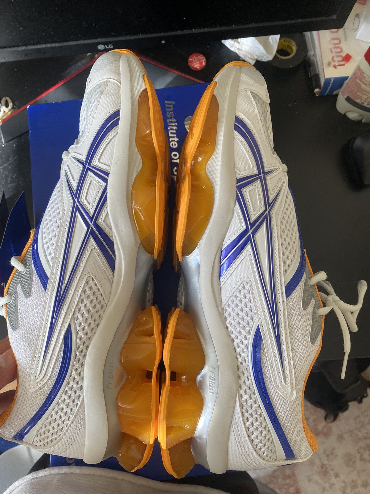 Kiko Kostadinov Asics Gel Quantum Zientzia Knicks color way