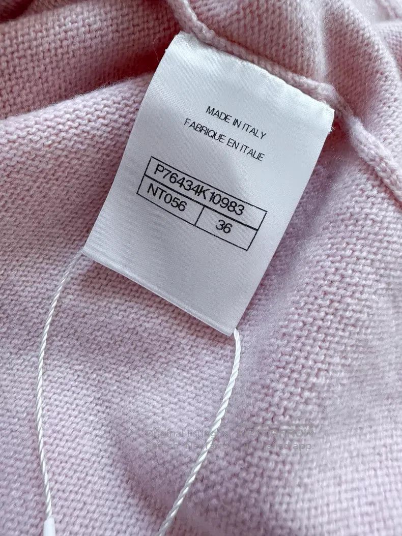 Chanel Chanel 24C early spring pink white sequin logo colour long Size XXS / US 00 / IT 34 - 7 Thumbnail