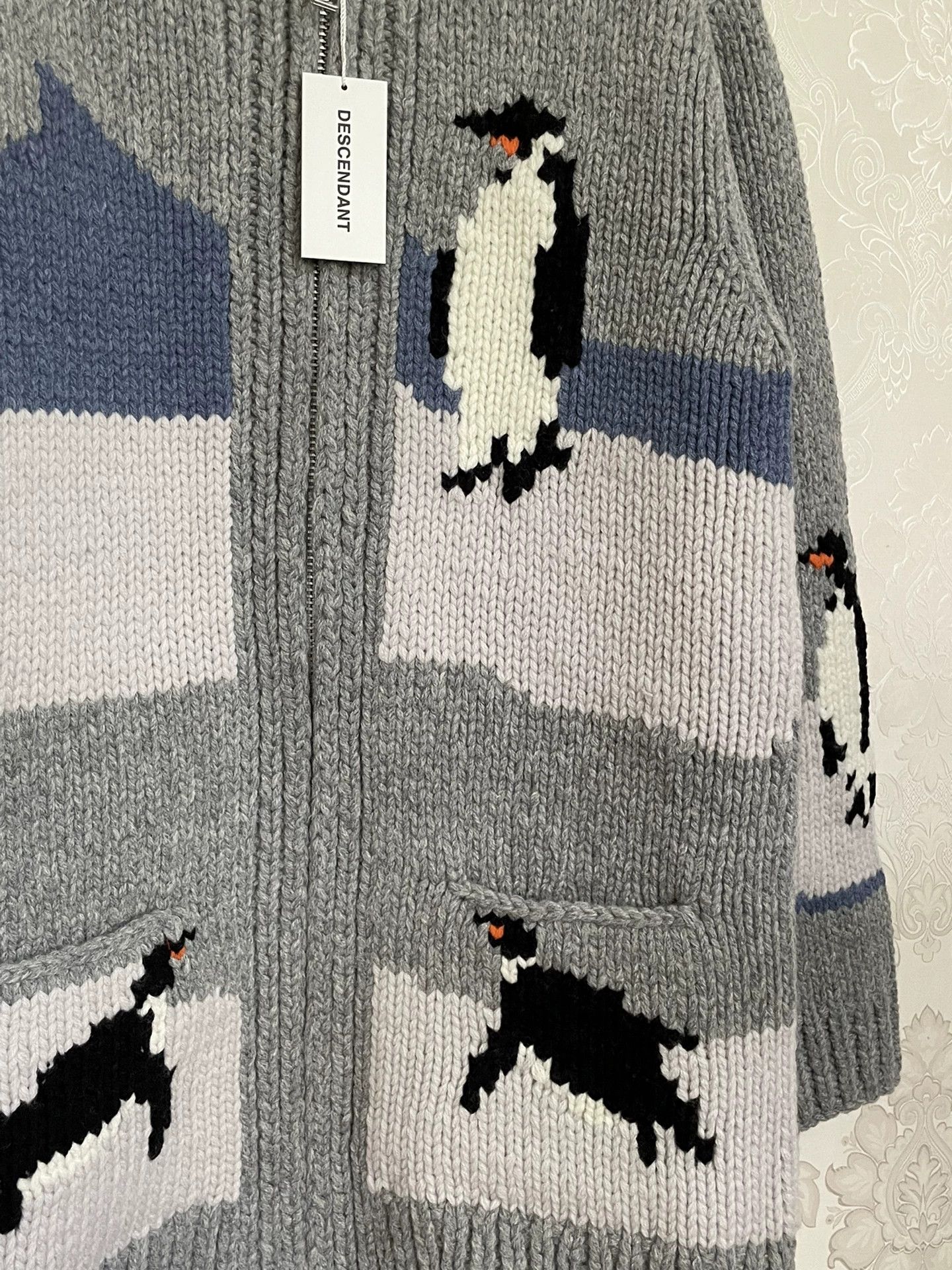 Descendant DESCENDANT MANCHOT COWICHAN Penguin Knit 18AW 2 New w/tags Size US M / EU 48-50 / 2 - 3 Thumbnail