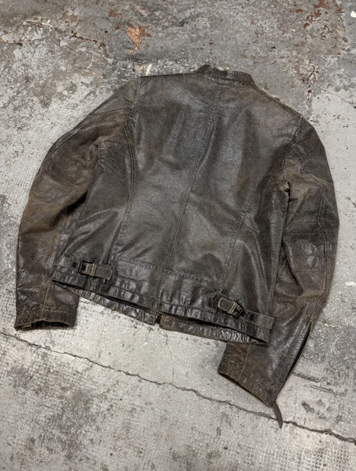 Dolce & Gabbana 1990s Dolce & Gabbana Leather Jacket Size US XS / EU 42 / 0 - 4 Thumbnail