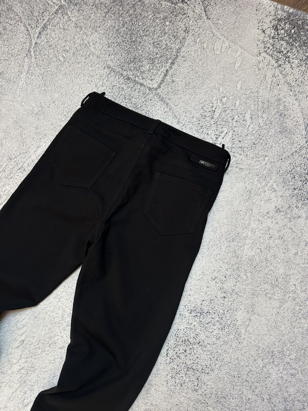 14th Addiction Rick Owens Style Prada Black tab Womens Pants Size 42 Size 28" / US 6 / IT 42 - 14 Thumbnail