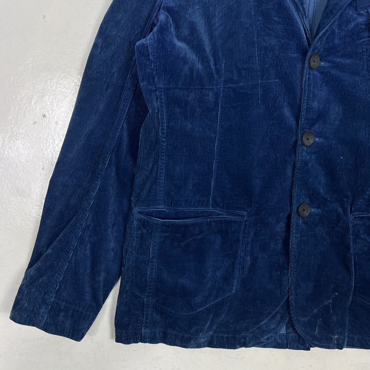 KURO KURO CORDUROY MODERN INDIGO JACKET MADE IN JAPAN Size US S / EU 44-46 / 1 - 5 Thumbnail