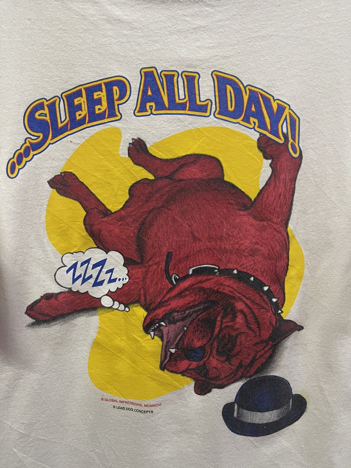 Vintage Vintage The Lead Dog Sez🔥🔥🔥 Size US XL / EU 56 / 4 - 13 Thumbnail