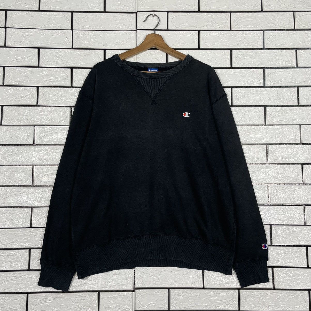Champion Champion Small Logo Black Sweatshirt Size US L / EU 52-54 / 3 - 1 Thumbnail