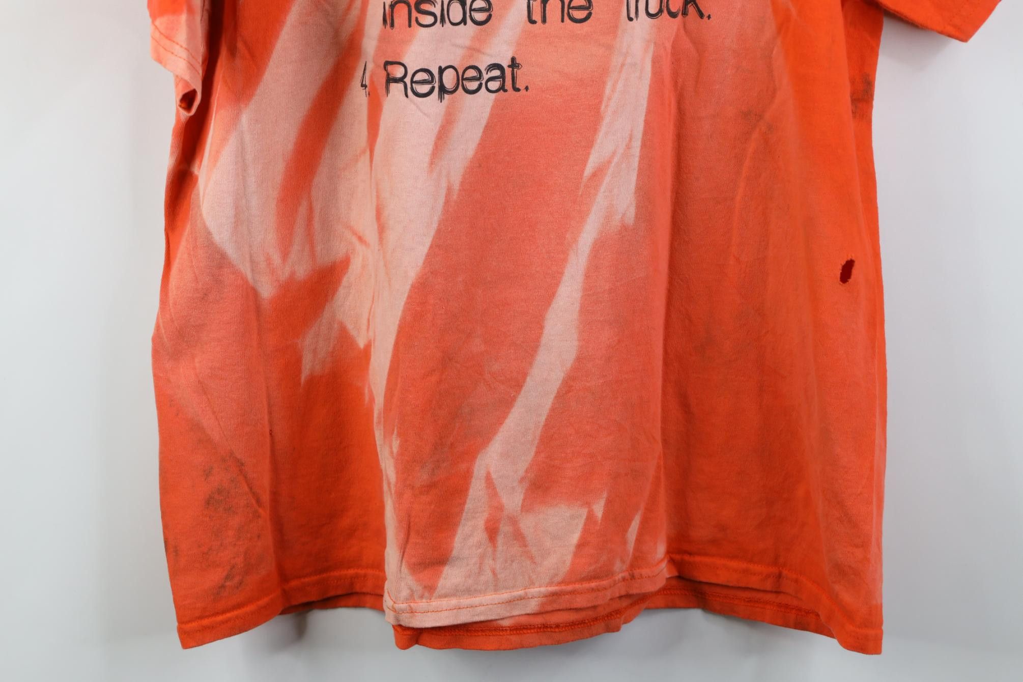 Vintage Vintage Y2K Cirque du Soleil Arena Tour Crew T-Shirt Orange Size US XL / EU 56 / 4 - 18 Thumbnail