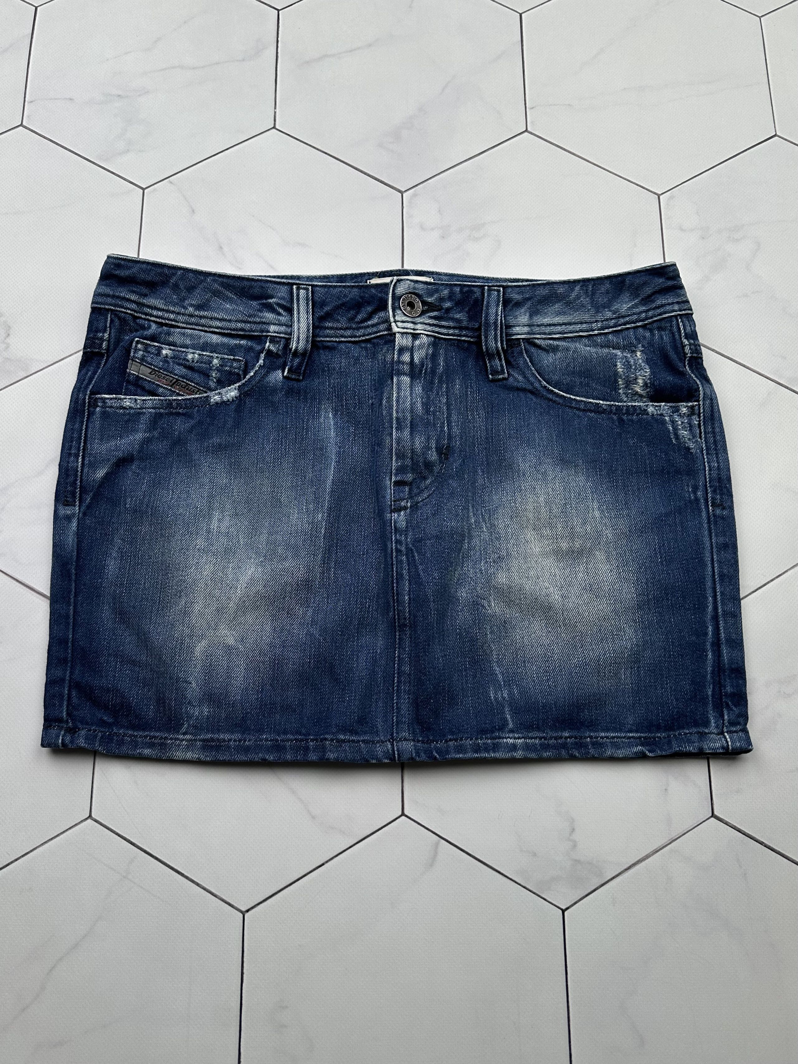 Diesel Diesel Vintage Faded Mini Skirt | Grailed