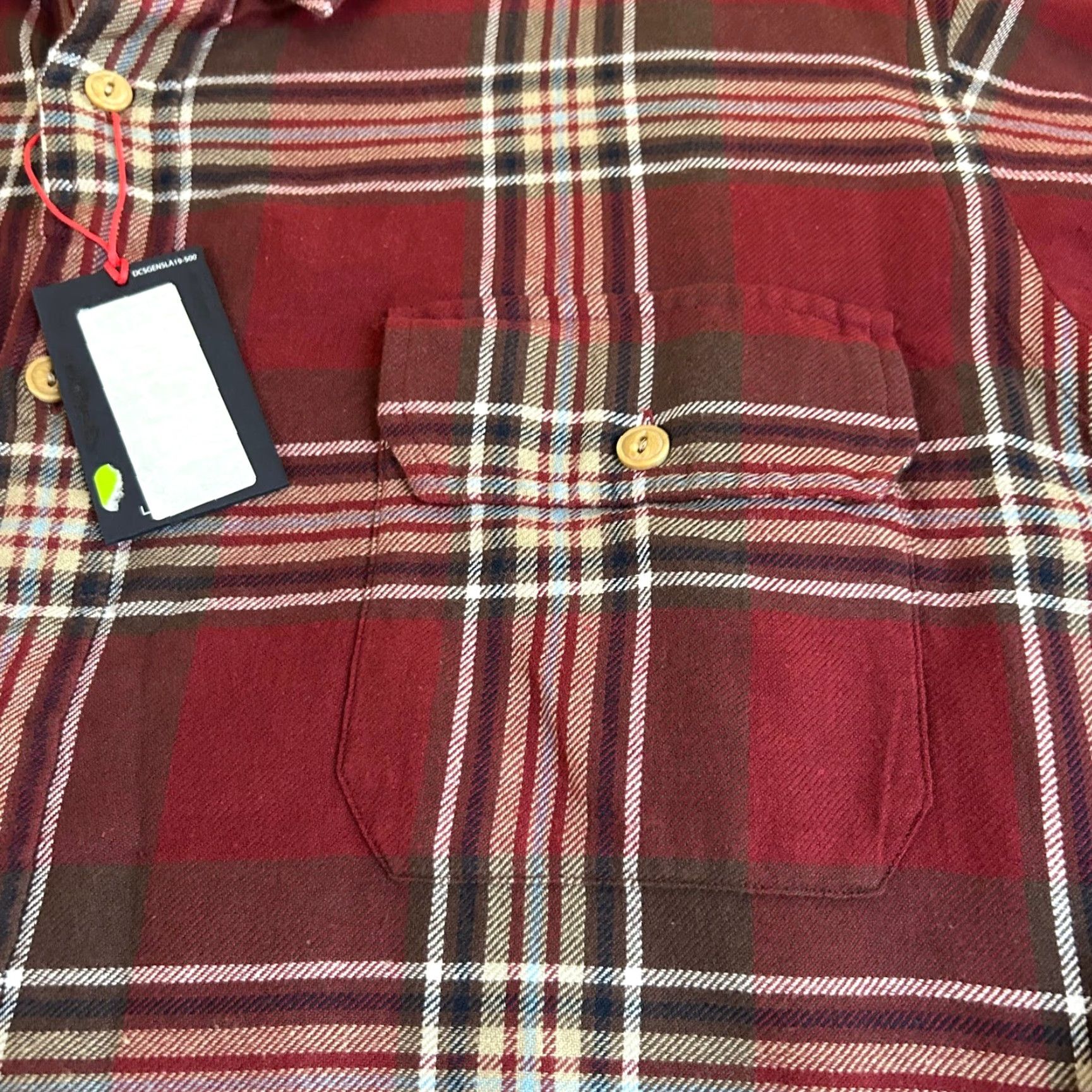 Cremieux Cremieux Flannel Shirt Plaid Button-Up Long Sleeve Casual Red Mens XXL 2XL NWT Size US XXL / EU 58 / 5 - 4 Thumbnail