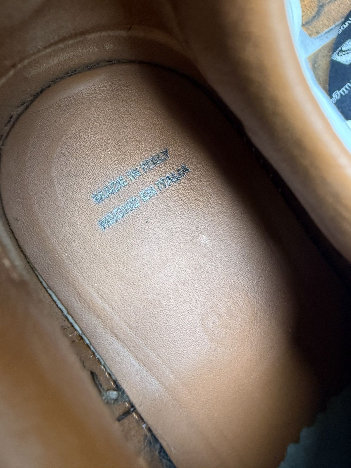 Ermenegildo Zegna Triple stitch leather trainers Size US 8 / EU 41 - 11 Thumbnail