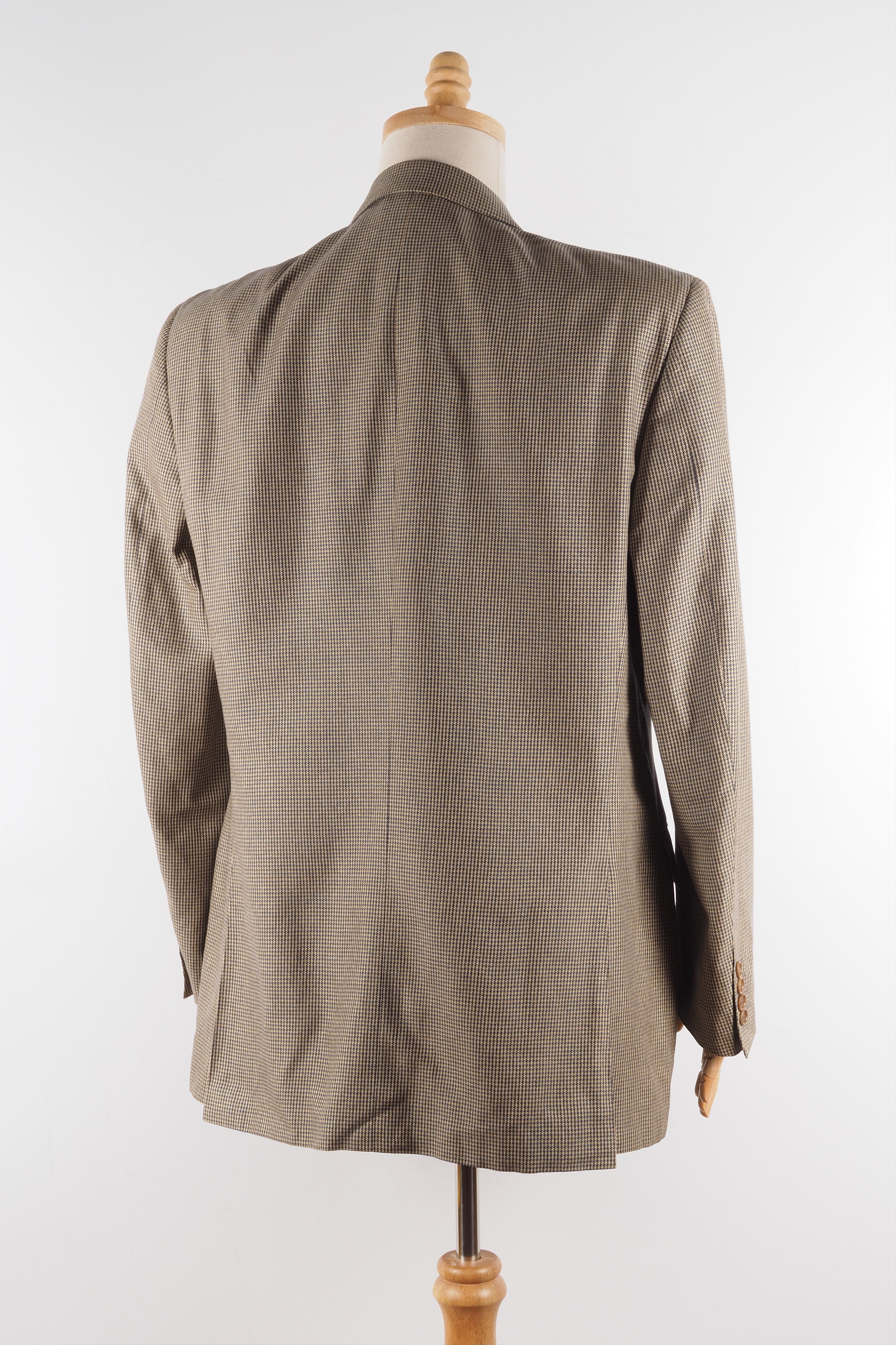 Canali Canali Silk Wool Three Button Sport Coat Blazer Jacket Size 44R - 3 Thumbnail